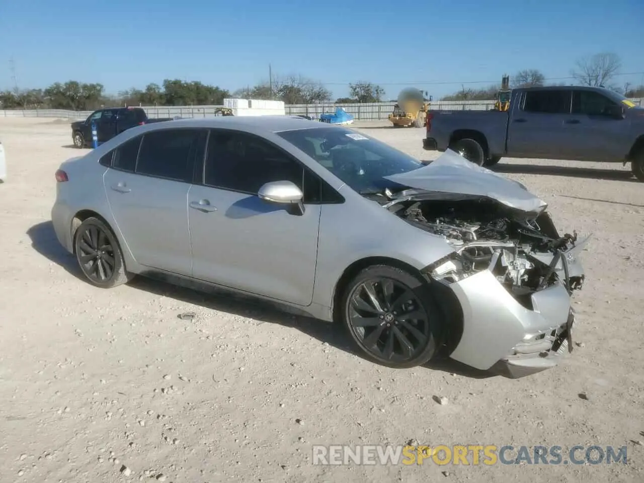 4 fotografías del automóvil dañado 5YFS4MCE9RP187088 TOYOTA COROLLA 2024