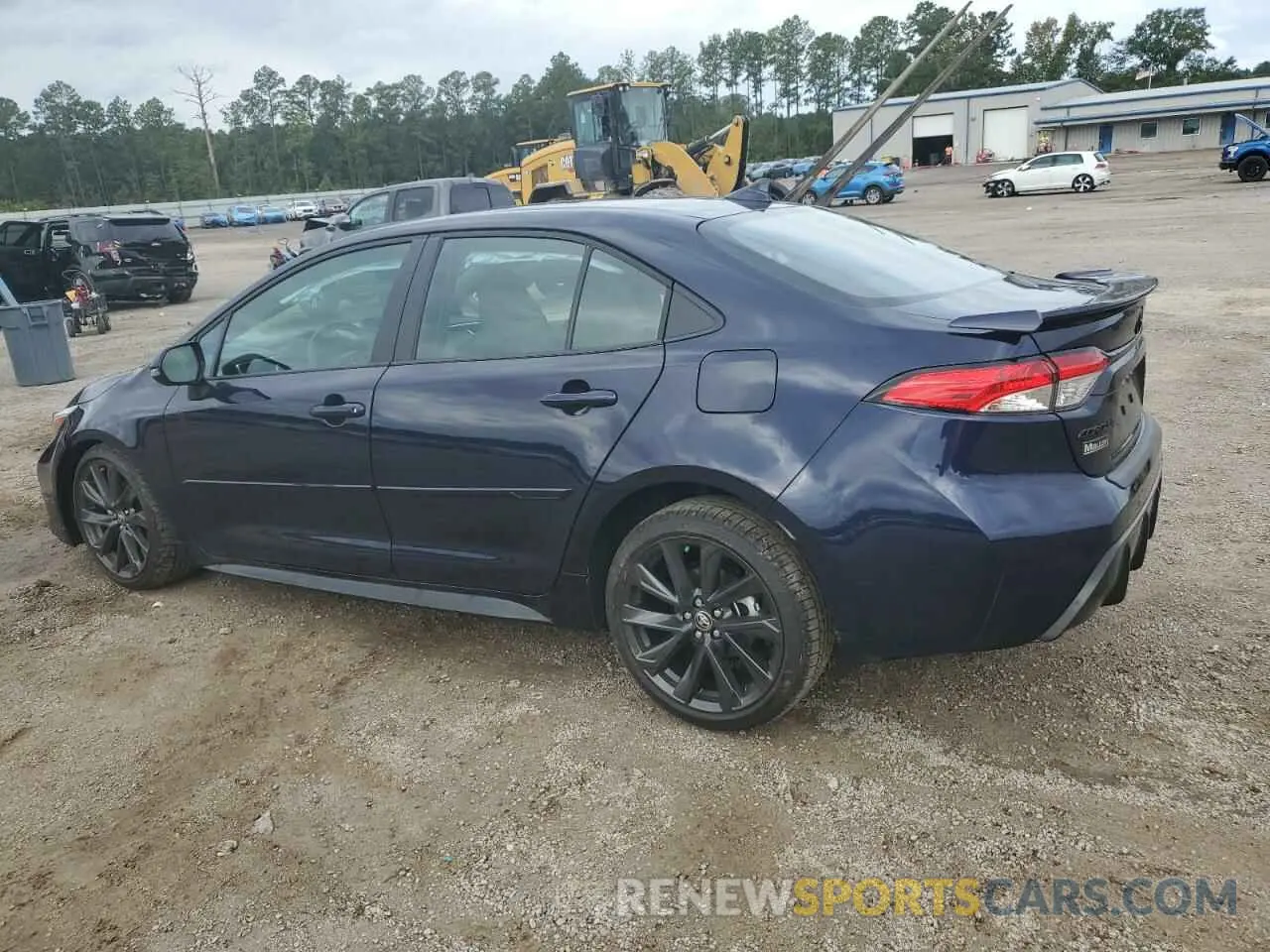 2 fotografías del automóvil dañado 5YFS4MCE9RP201815 TOYOTA COROLLA 2024