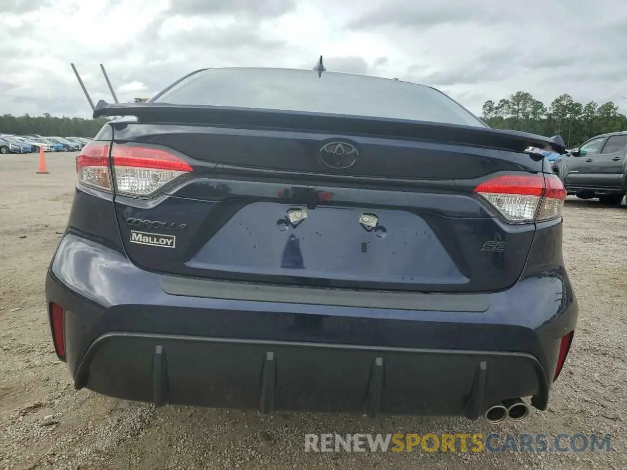 6 fotografías del automóvil dañado 5YFS4MCE9RP201815 TOYOTA COROLLA 2024