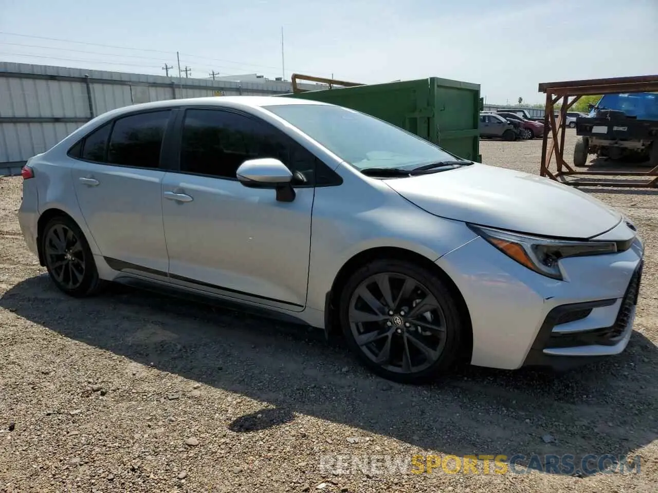 4 fotografías del automóvil dañado 5YFS4MCEXRP173202 TOYOTA COROLLA 2024