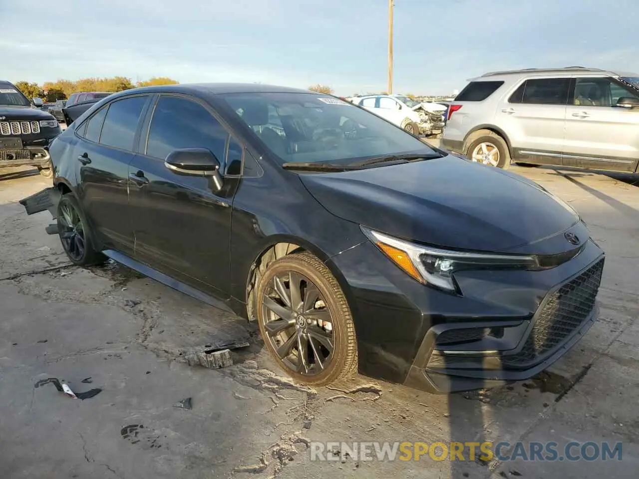 4 fotografías del automóvil dañado 5YFS4MCEXRP175452 TOYOTA COROLLA 2024