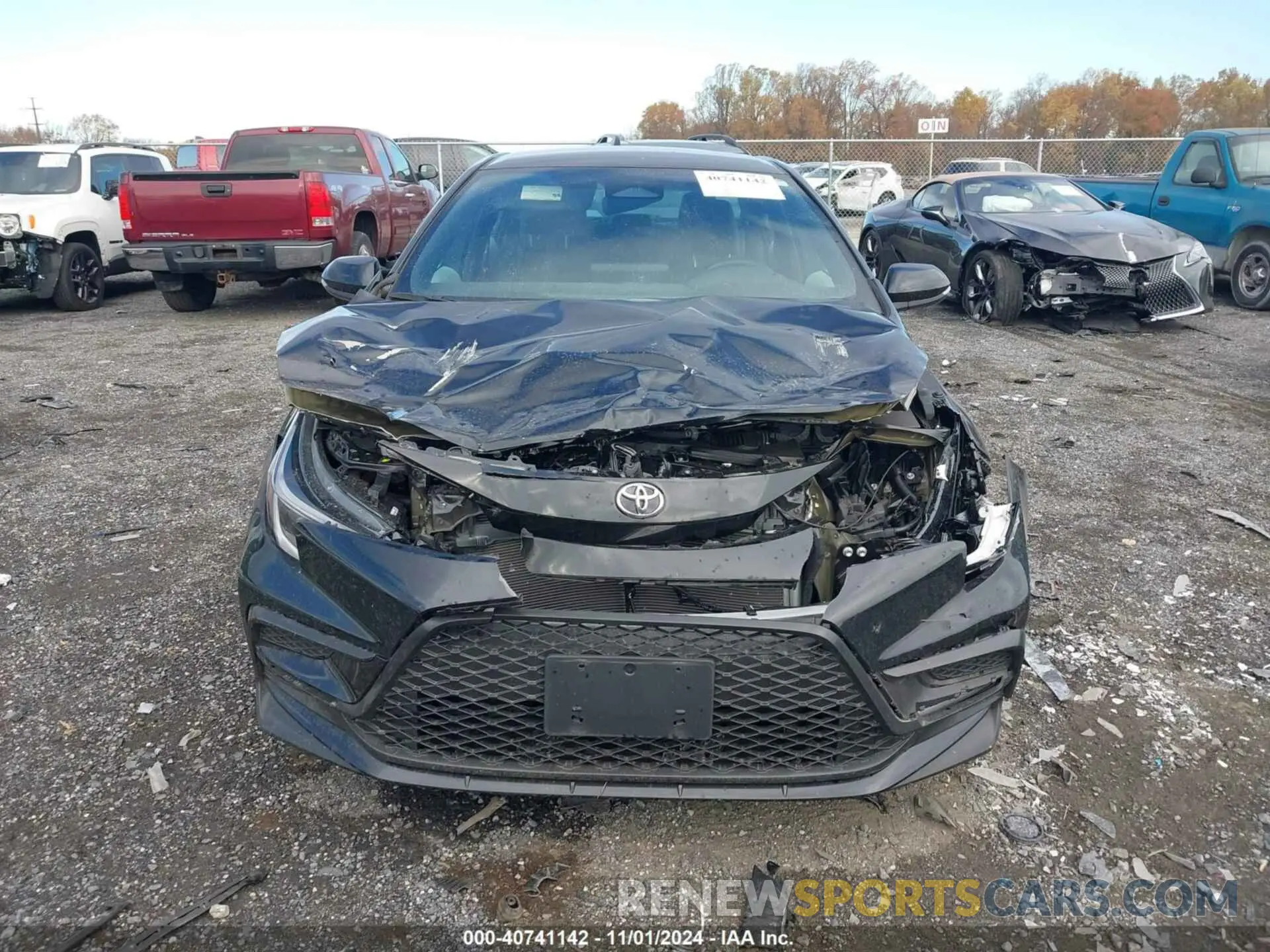 12 fotografías del automóvil dañado 5YFS4MCEXRP176598 TOYOTA COROLLA 2024