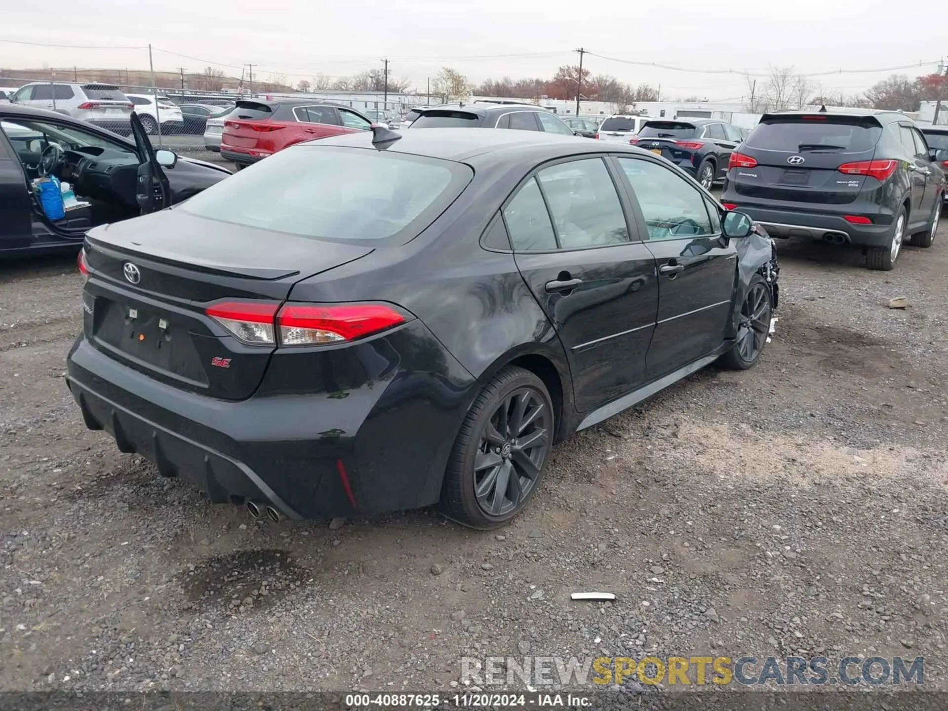 4 fotografías del automóvil dañado 5YFS4MCEXRP180456 TOYOTA COROLLA 2024
