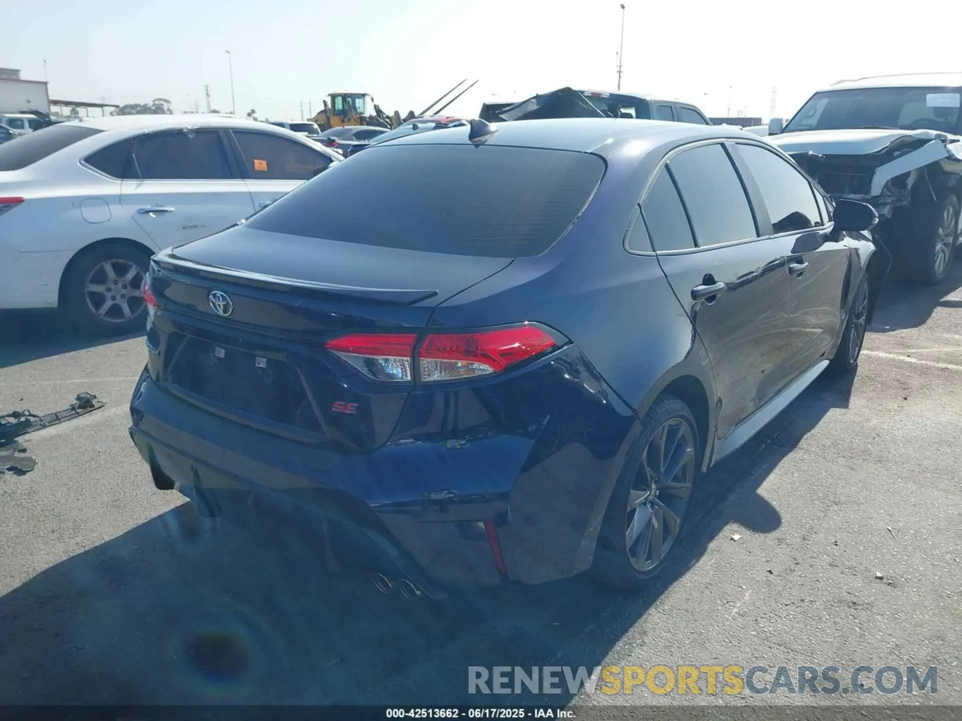 4 fotografías del automóvil dañado 5YFS4MCEXRP200530 TOYOTA COROLLA 2024