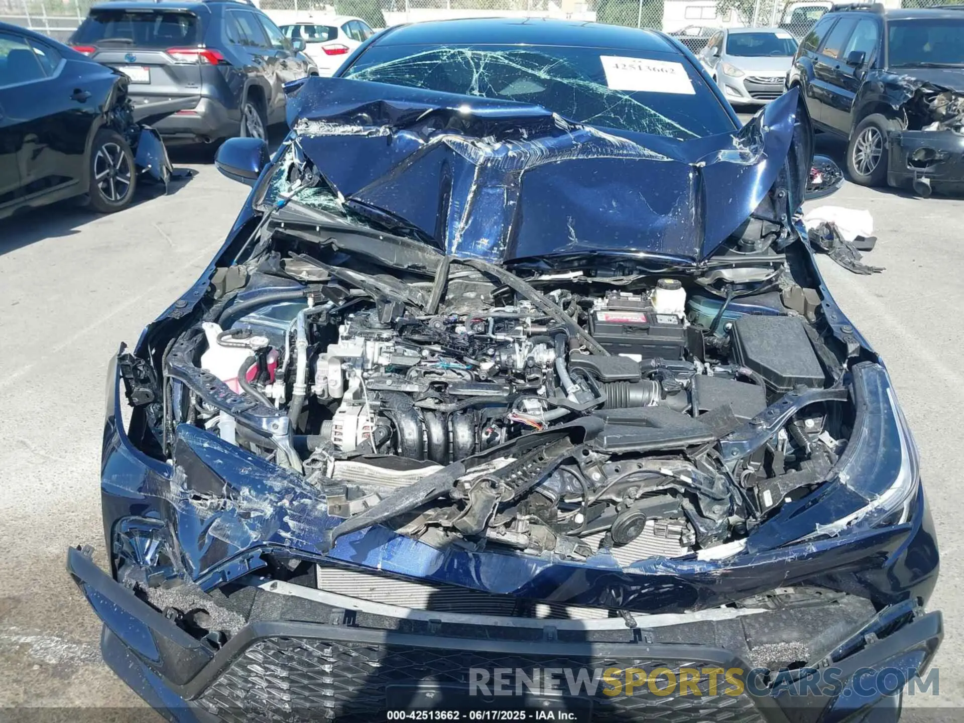 6 fotografías del automóvil dañado 5YFS4MCEXRP200530 TOYOTA COROLLA 2024
