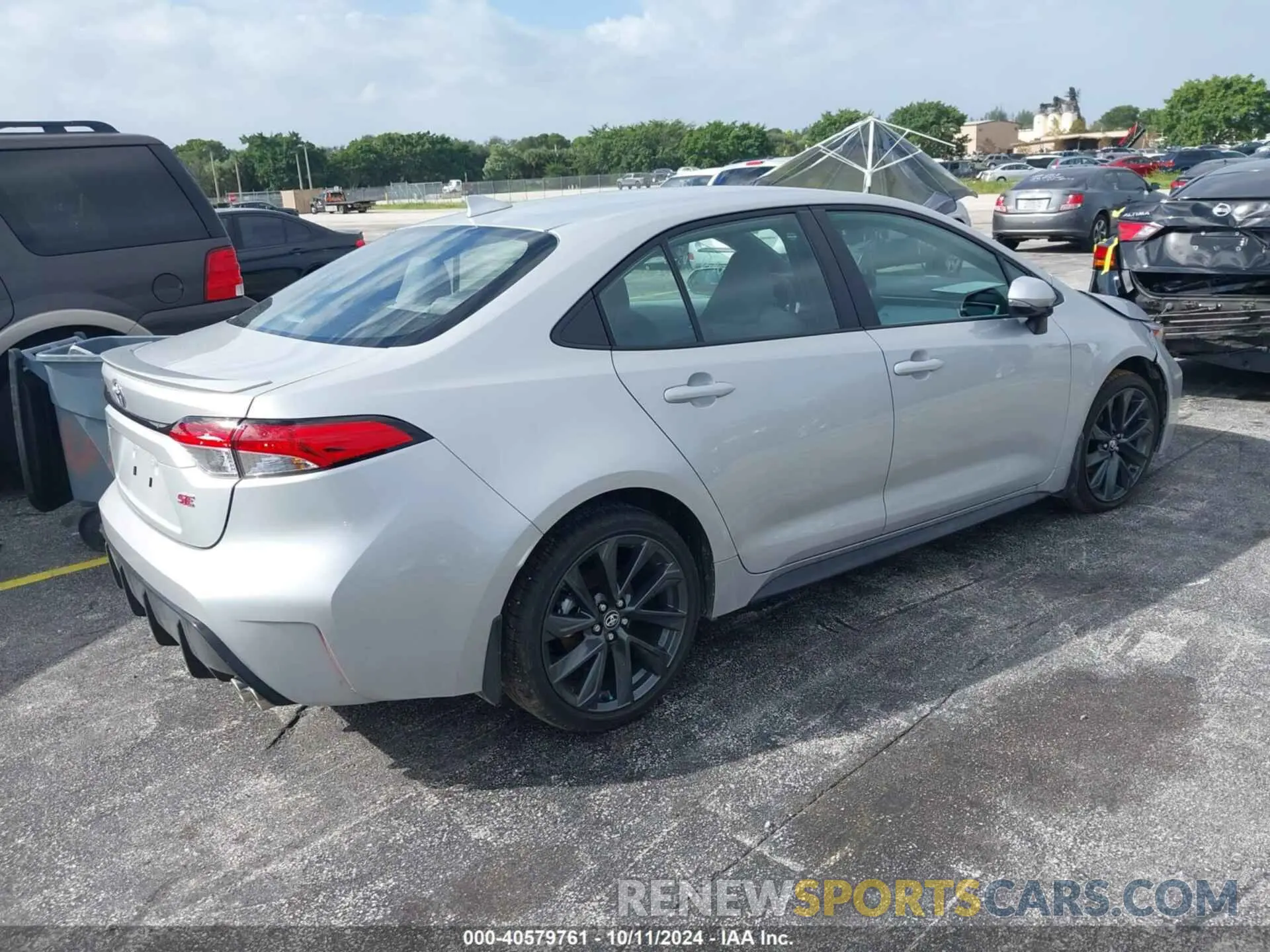 4 fotografías del automóvil dañado 5YFS4MCEXRP205016 TOYOTA COROLLA 2024