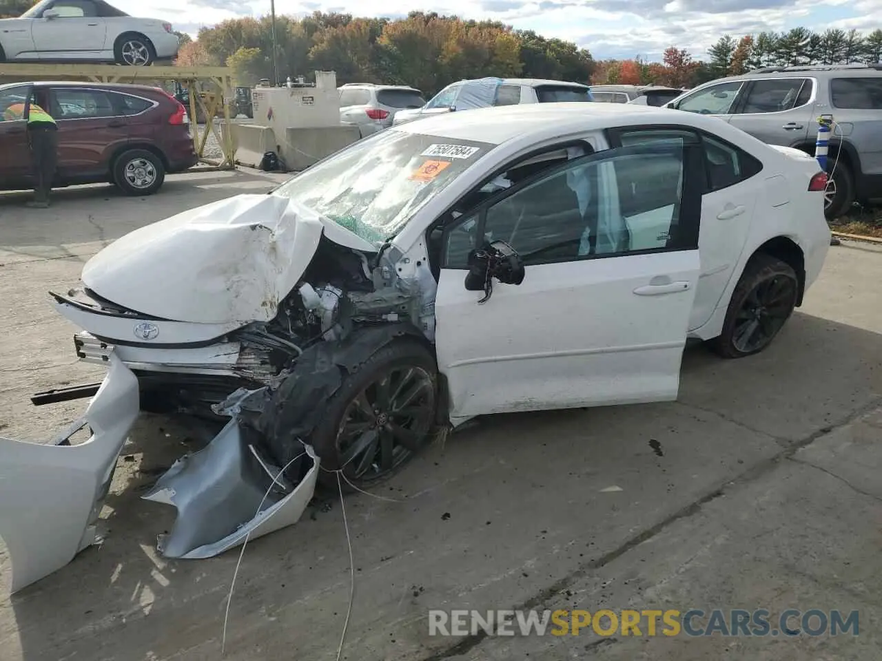 1 fotografías del automóvil dañado 5YFS4MCEXRP206649 TOYOTA COROLLA 2024
