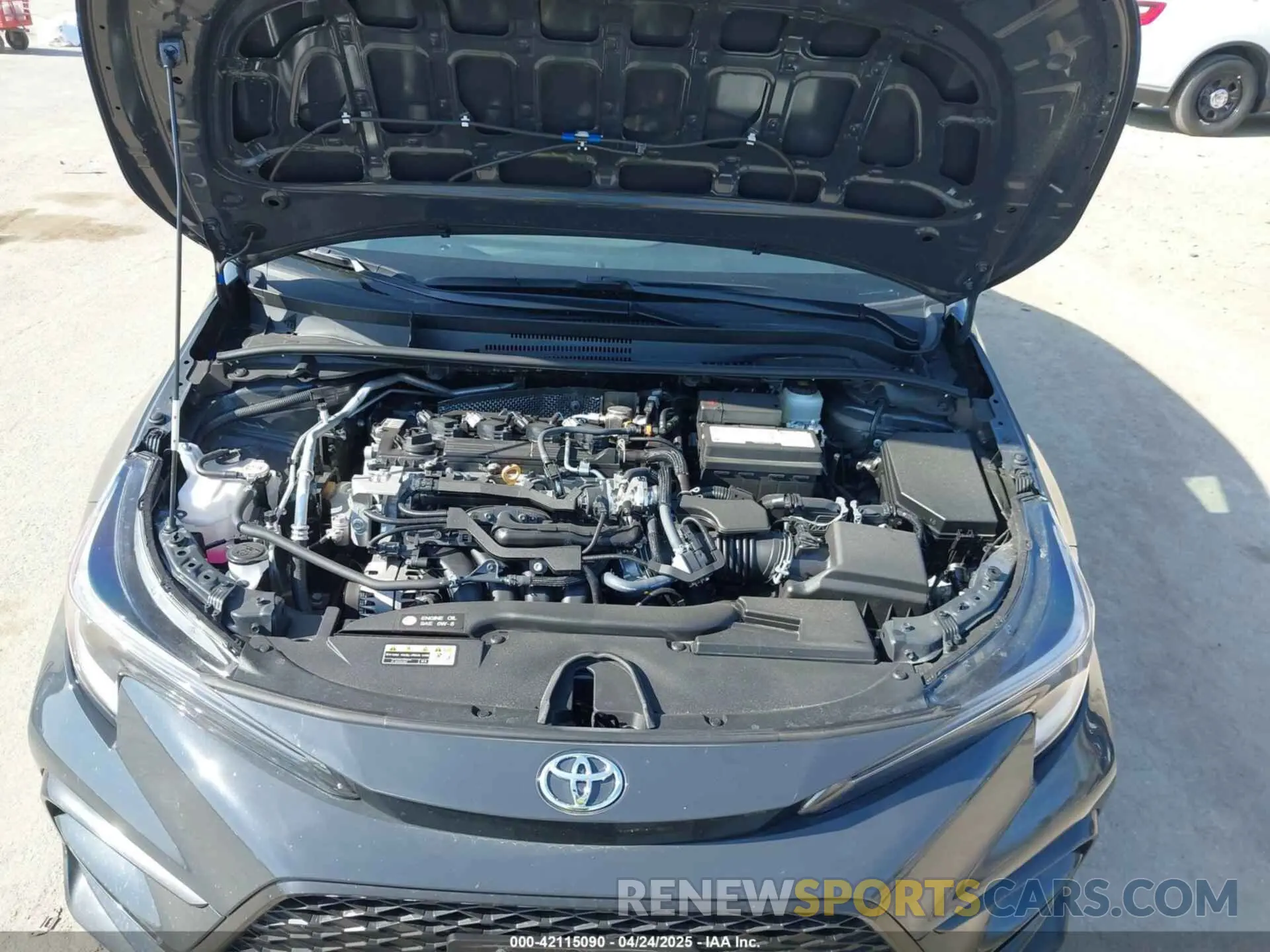 10 fotografías del automóvil dañado 5YFS4MCEXRP213374 TOYOTA COROLLA 2024