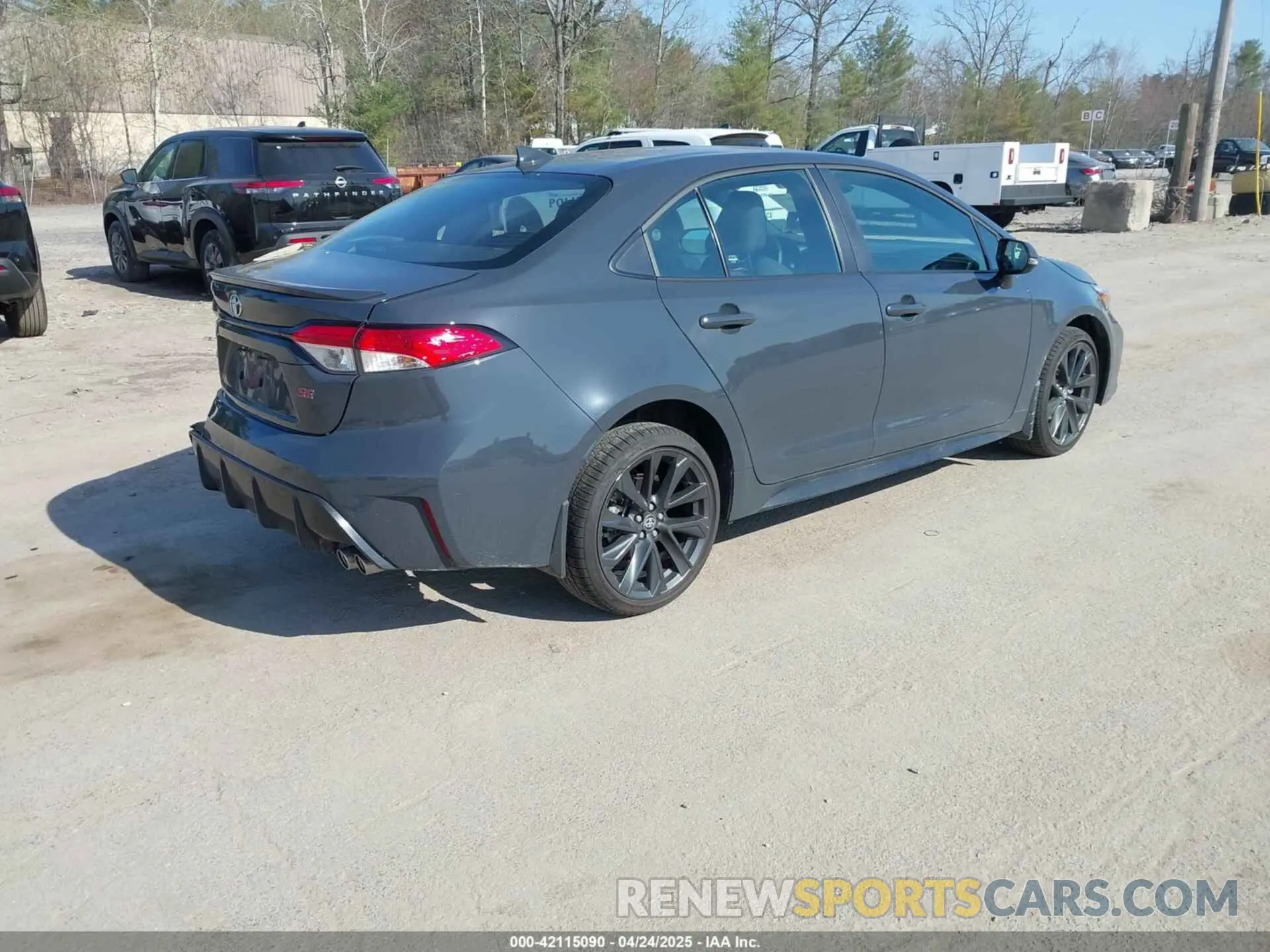 4 fotografías del automóvil dañado 5YFS4MCEXRP213374 TOYOTA COROLLA 2024