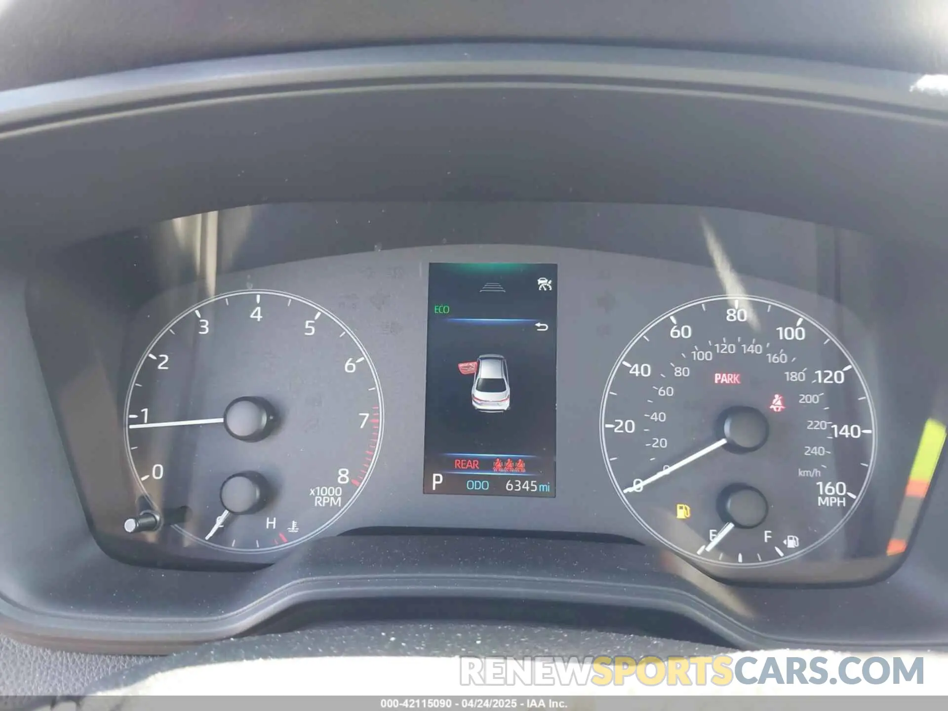 7 fotografías del automóvil dañado 5YFS4MCEXRP213374 TOYOTA COROLLA 2024