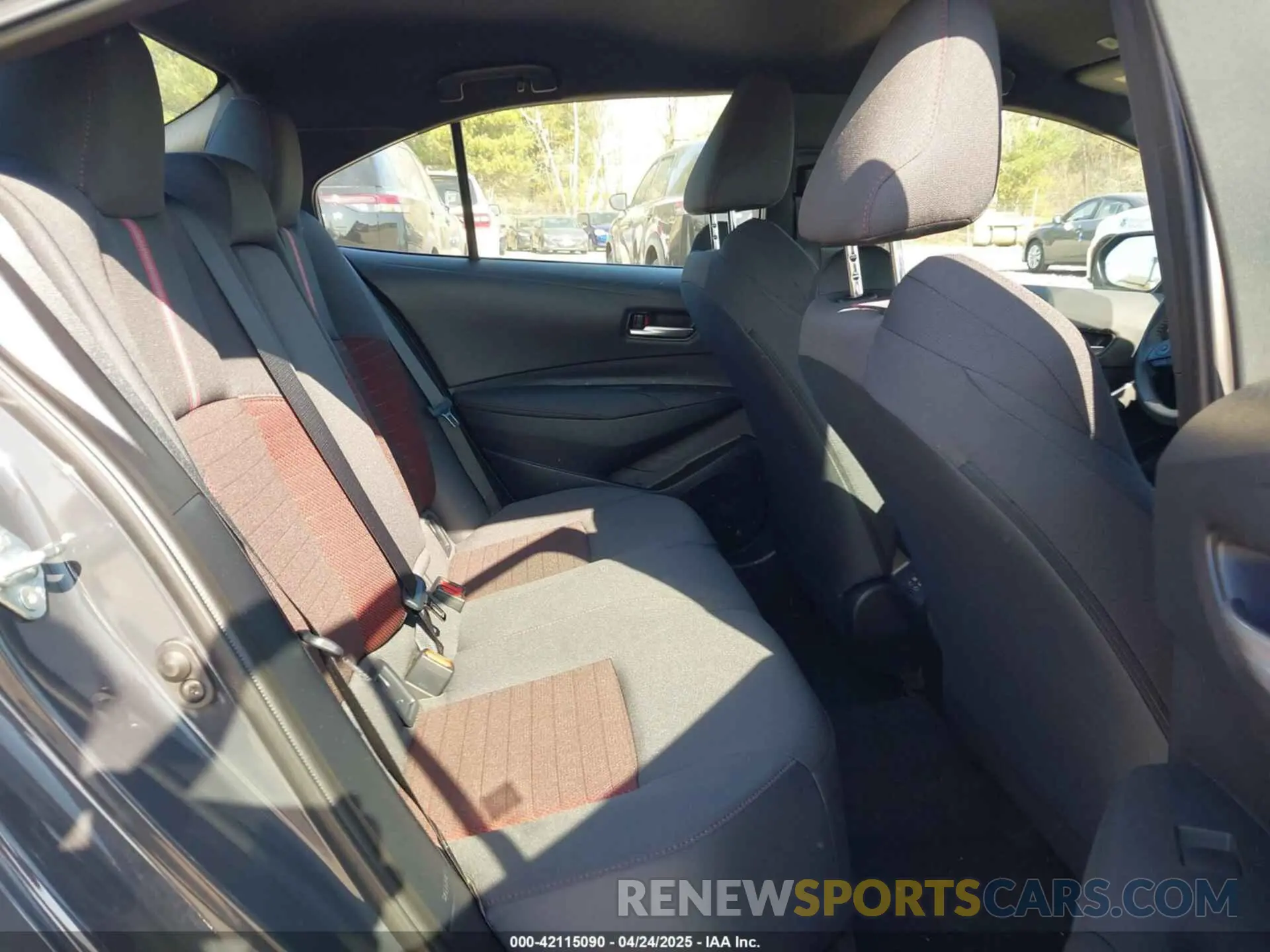 8 fotografías del automóvil dañado 5YFS4MCEXRP213374 TOYOTA COROLLA 2024
