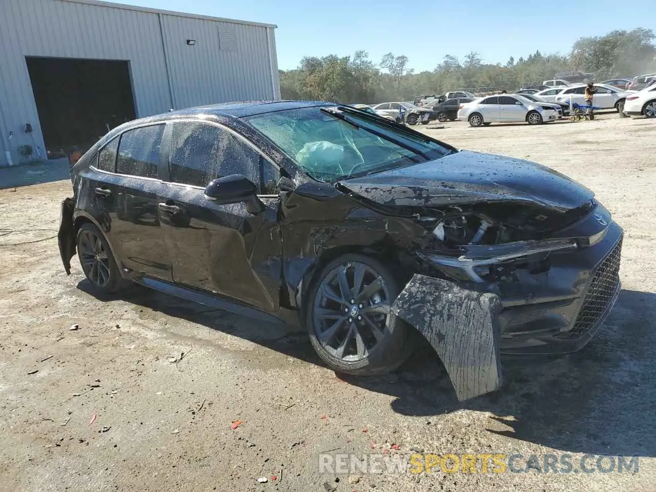 4 fotografías del automóvil dañado 5YFT4MCE2RP174400 TOYOTA COROLLA 2024