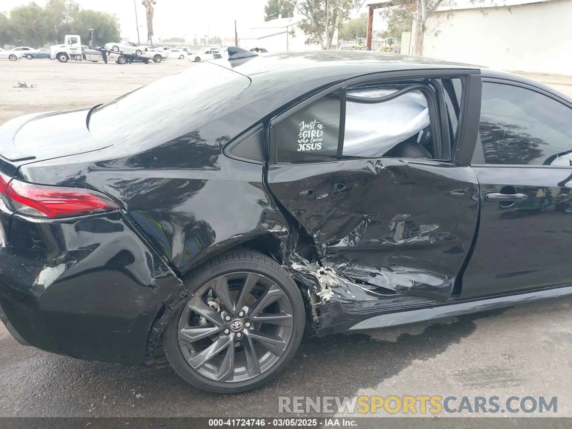 6 fotografías del automóvil dañado 5YFT4MCE3RP217125 TOYOTA COROLLA 2024