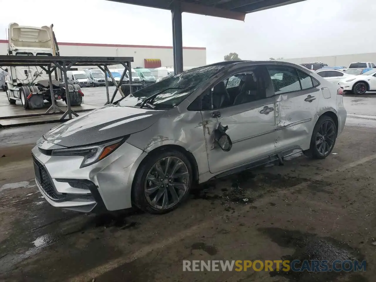 1 fotografías del automóvil dañado 5YFT4MCE4RP213052 TOYOTA COROLLA 2024