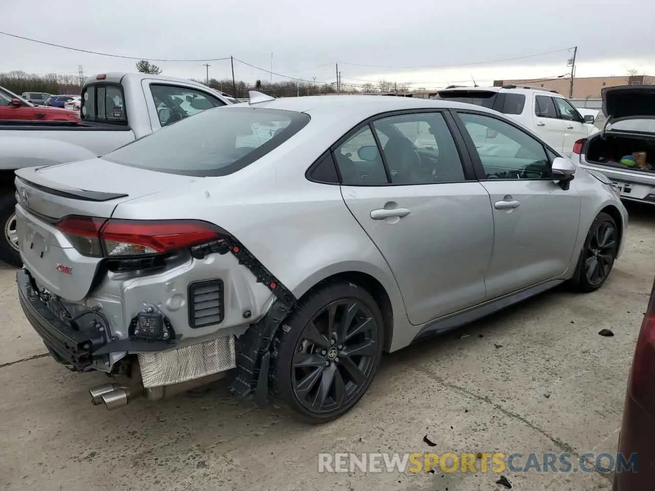 3 fotografías del automóvil dañado 5YFT4MCE5RP190901 TOYOTA COROLLA 2024