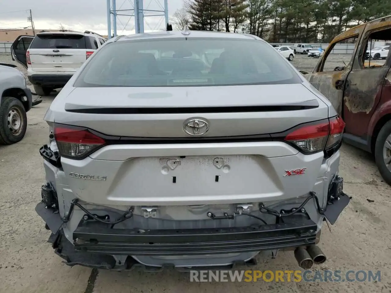 6 fotografías del automóvil dañado 5YFT4MCE5RP190901 TOYOTA COROLLA 2024