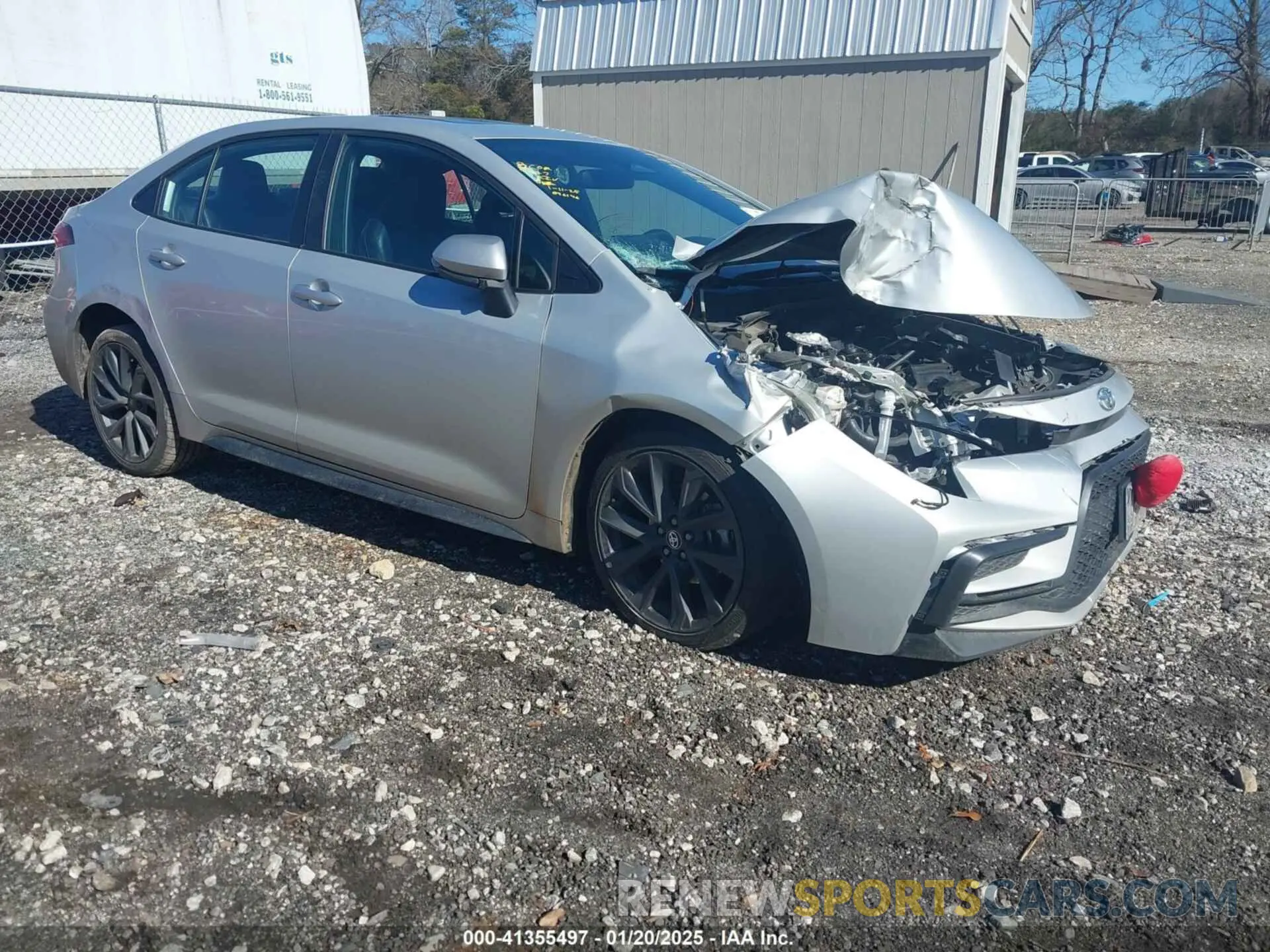 1 fotografías del automóvil dañado 5YFT4MCE6RP174657 TOYOTA COROLLA 2024