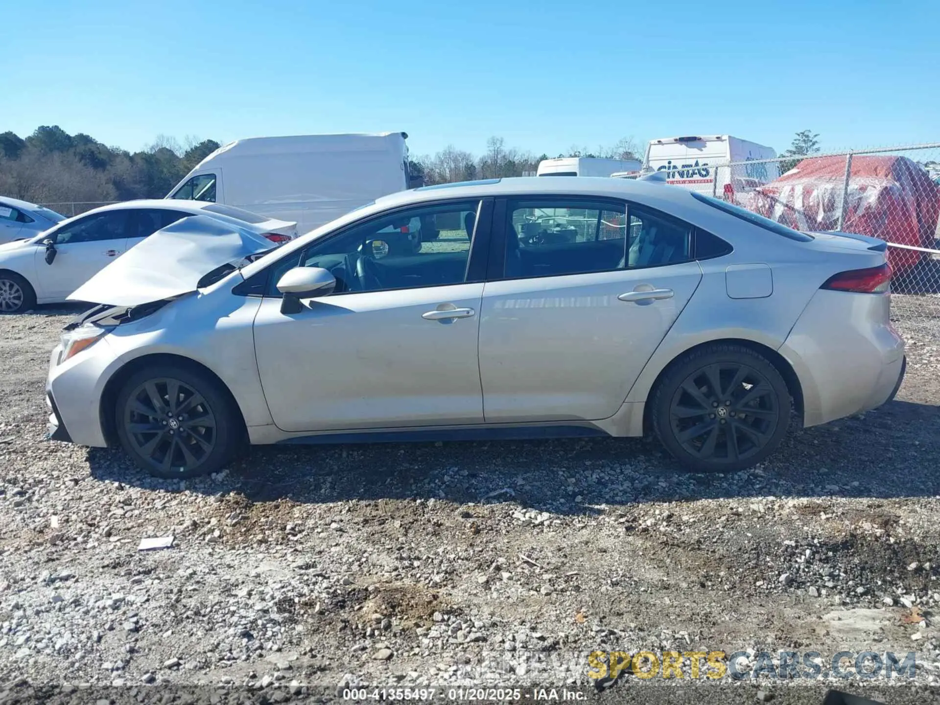 14 fotografías del automóvil dañado 5YFT4MCE6RP174657 TOYOTA COROLLA 2024