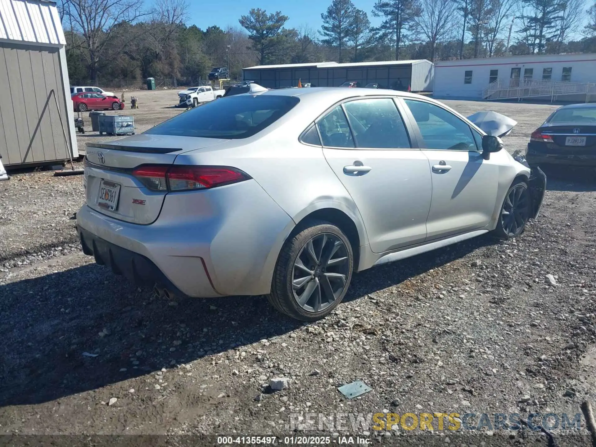 4 fotografías del automóvil dañado 5YFT4MCE6RP174657 TOYOTA COROLLA 2024