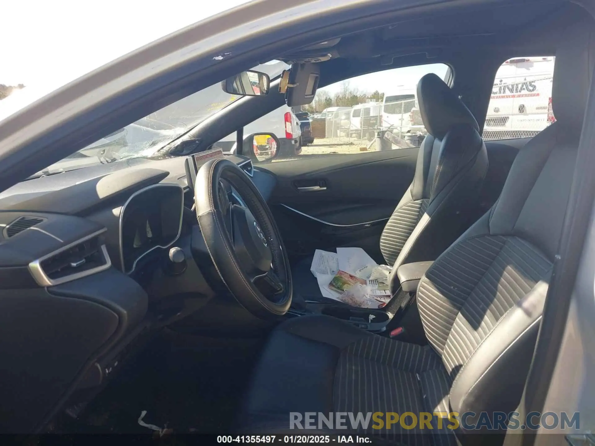 5 fotografías del automóvil dañado 5YFT4MCE6RP174657 TOYOTA COROLLA 2024