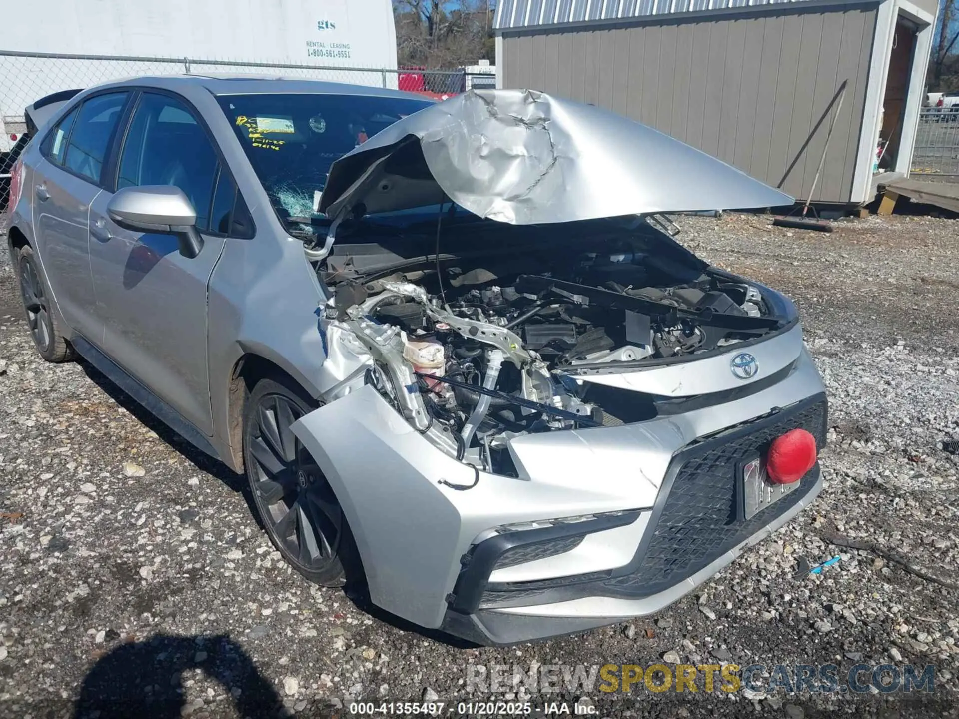 6 fotografías del automóvil dañado 5YFT4MCE6RP174657 TOYOTA COROLLA 2024