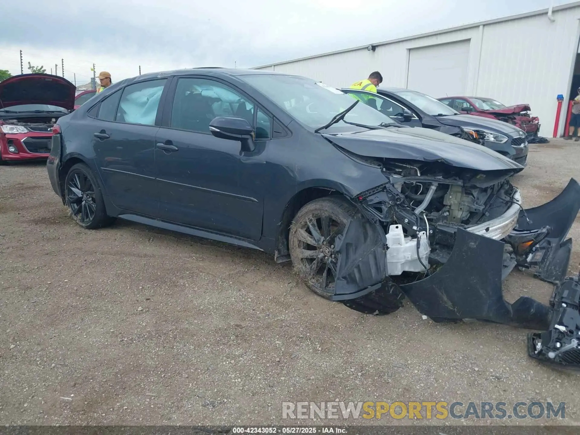 1 fotografías del automóvil dañado 5YFT4MCE9RP173292 TOYOTA COROLLA 2024