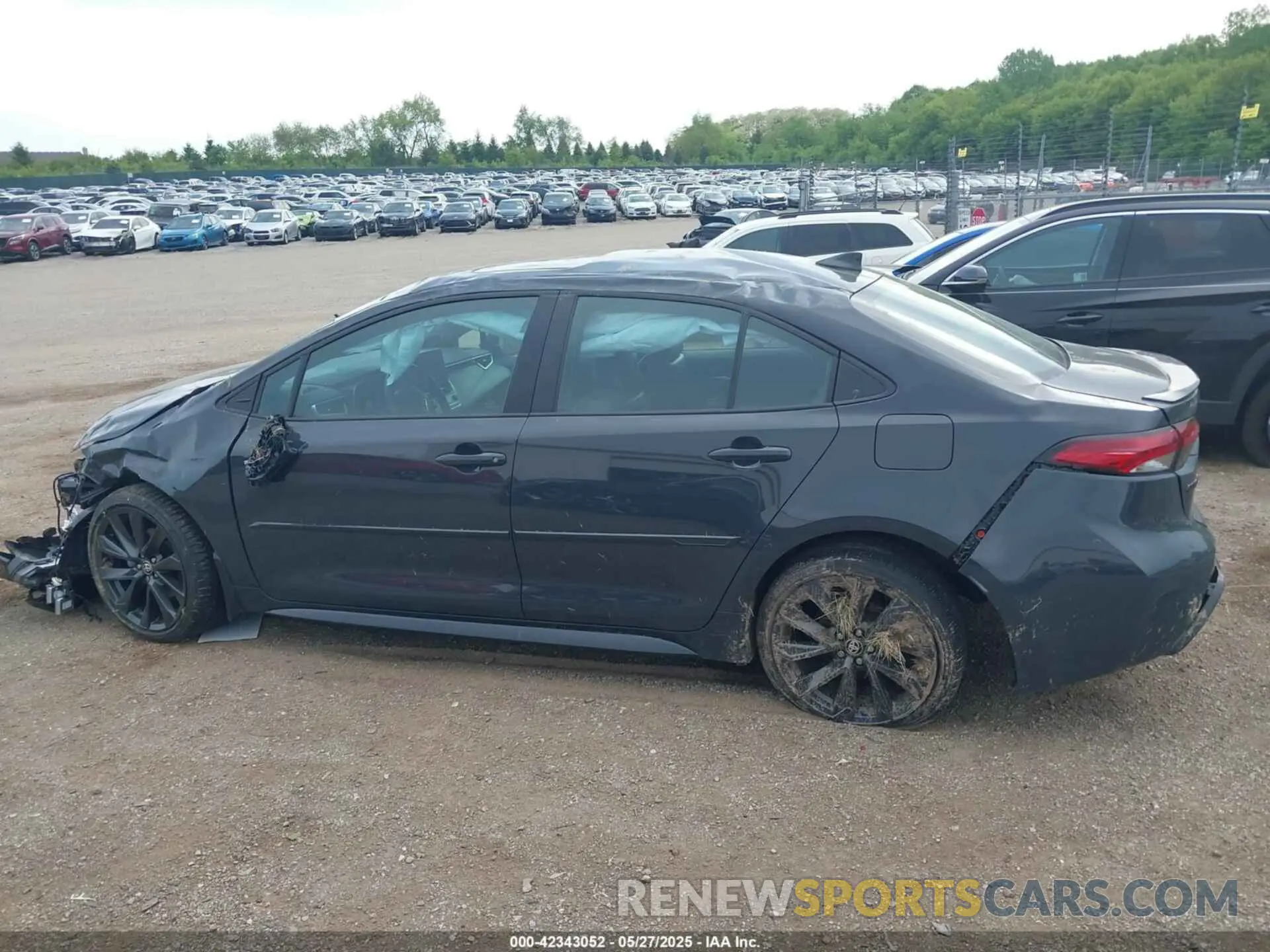 13 fotografías del automóvil dañado 5YFT4MCE9RP173292 TOYOTA COROLLA 2024