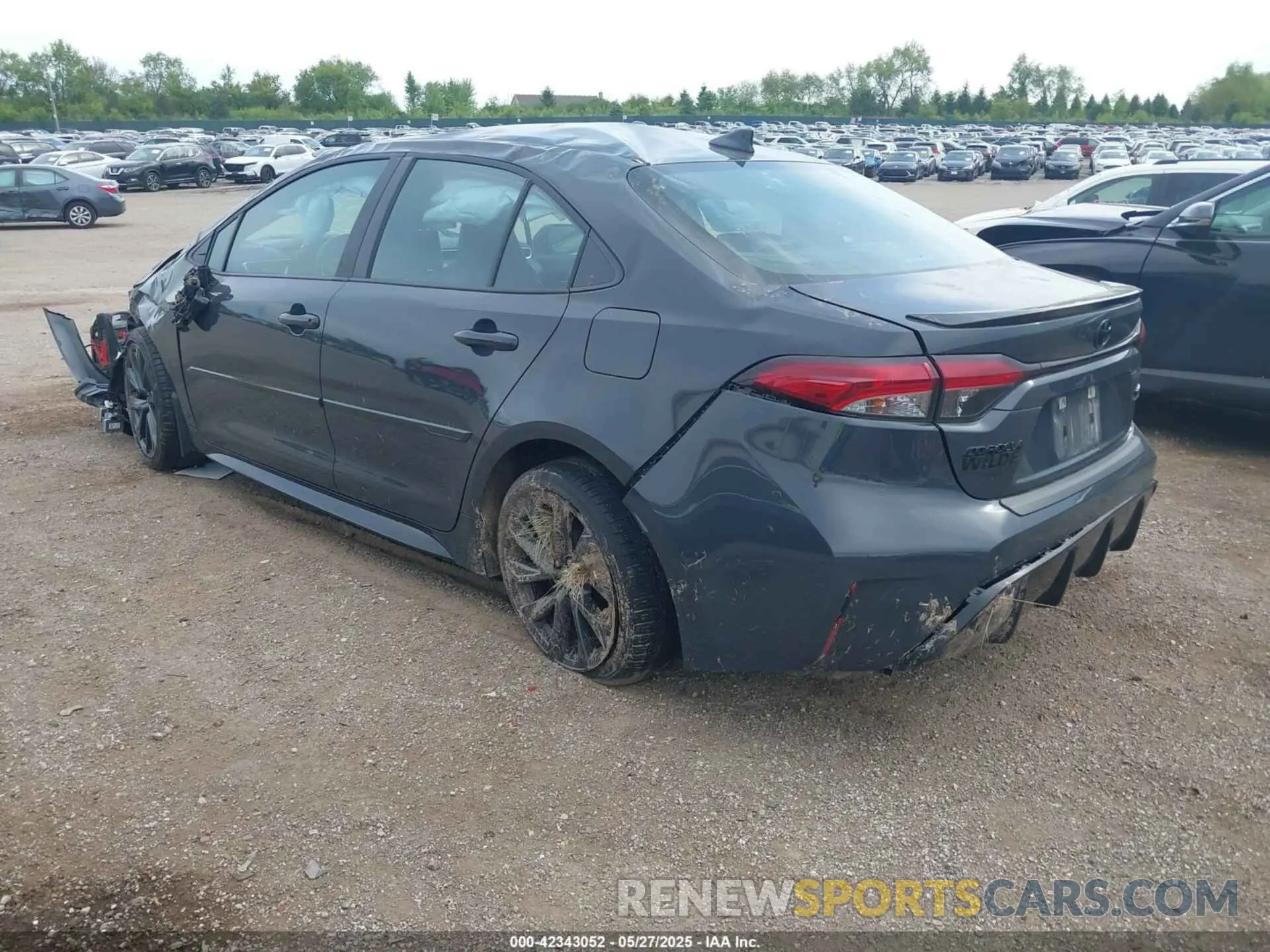 3 fotografías del automóvil dañado 5YFT4MCE9RP173292 TOYOTA COROLLA 2024