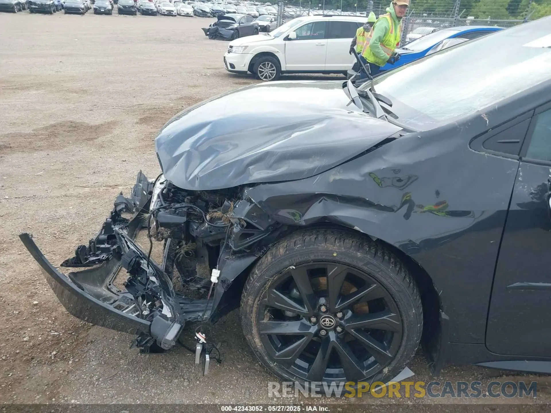 6 fotografías del automóvil dañado 5YFT4MCE9RP173292 TOYOTA COROLLA 2024