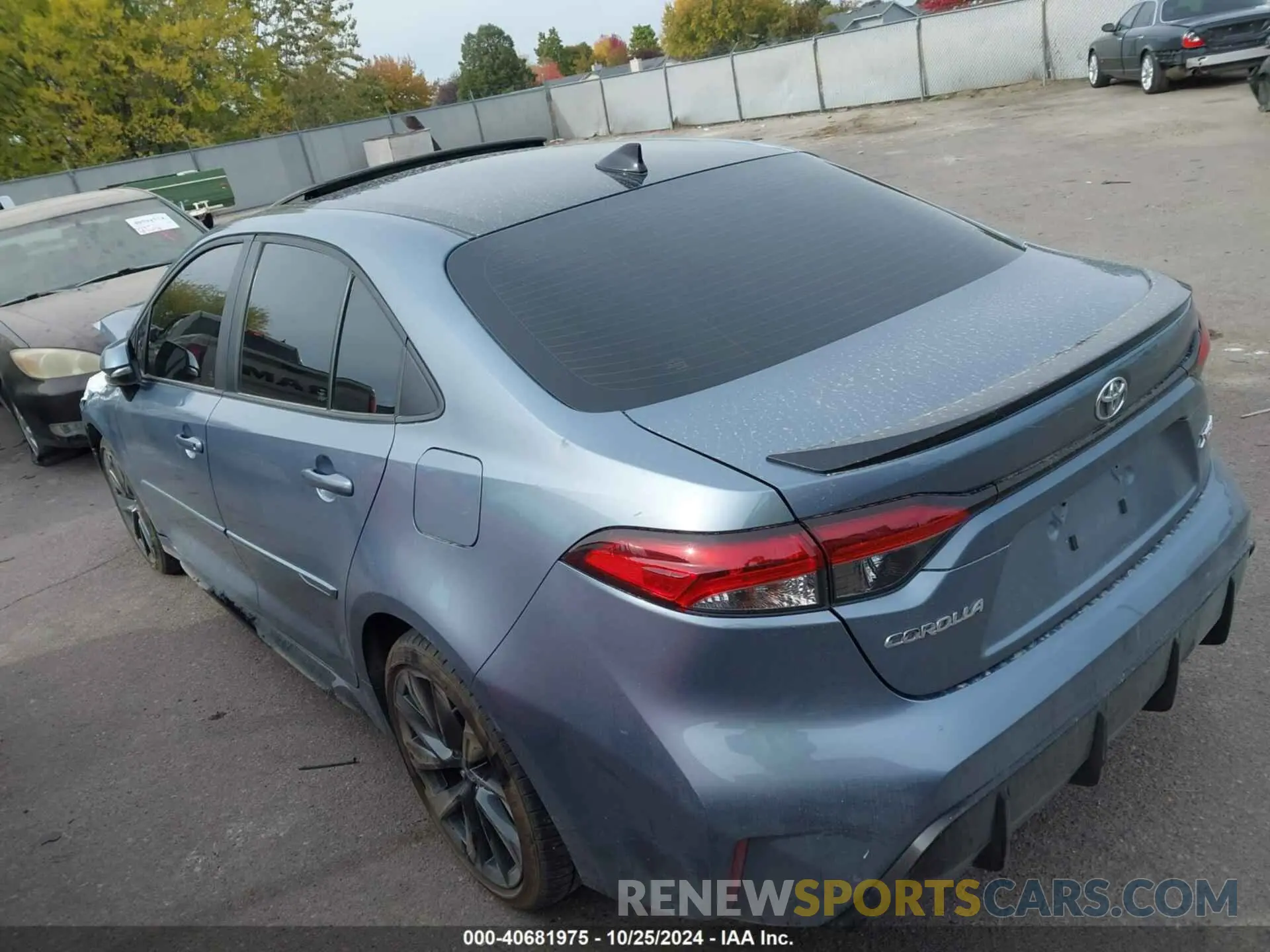 3 fotografías del automóvil dañado 5YFT4MCEXRP168473 TOYOTA COROLLA 2024