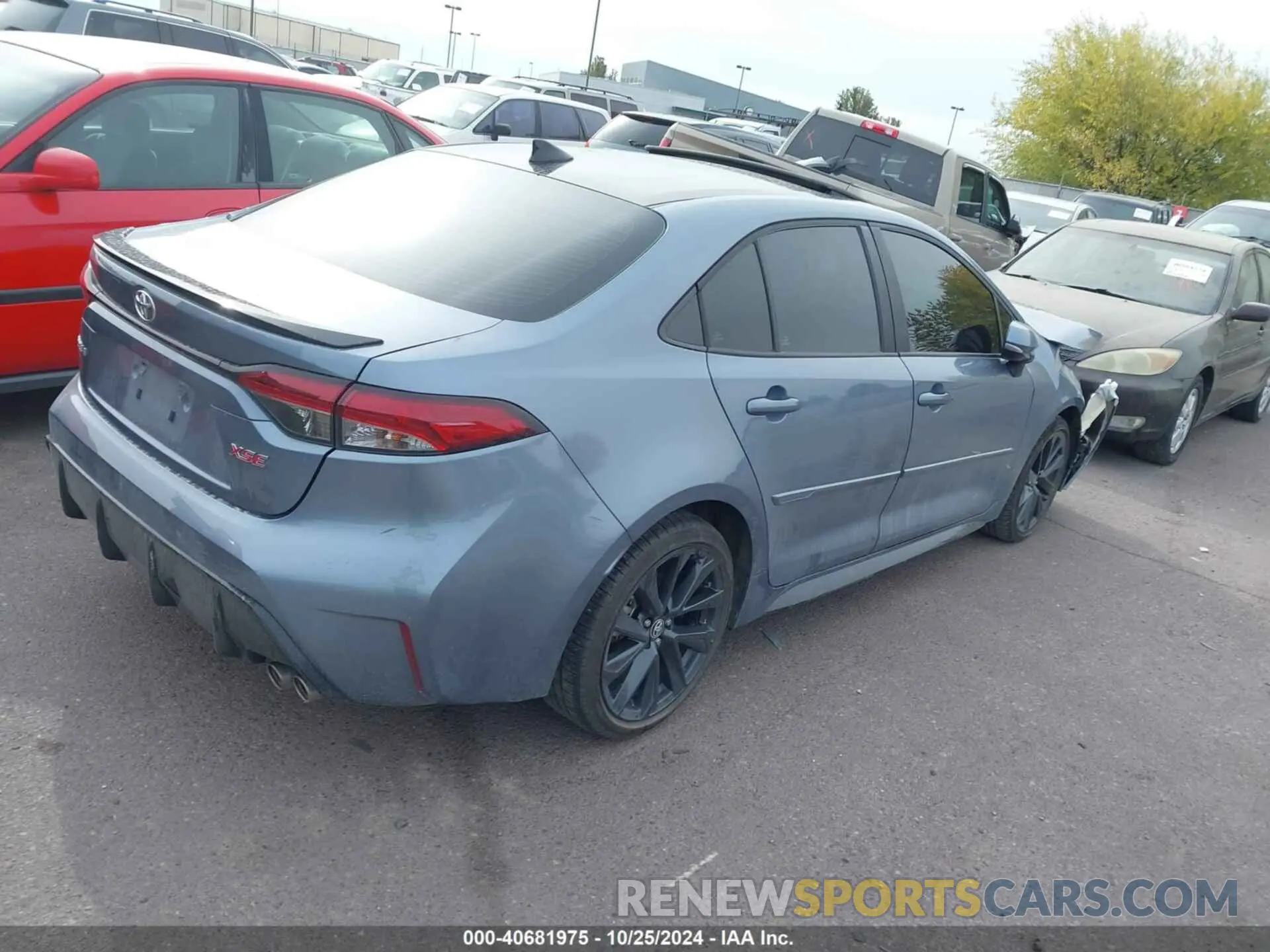 4 fotografías del automóvil dañado 5YFT4MCEXRP168473 TOYOTA COROLLA 2024