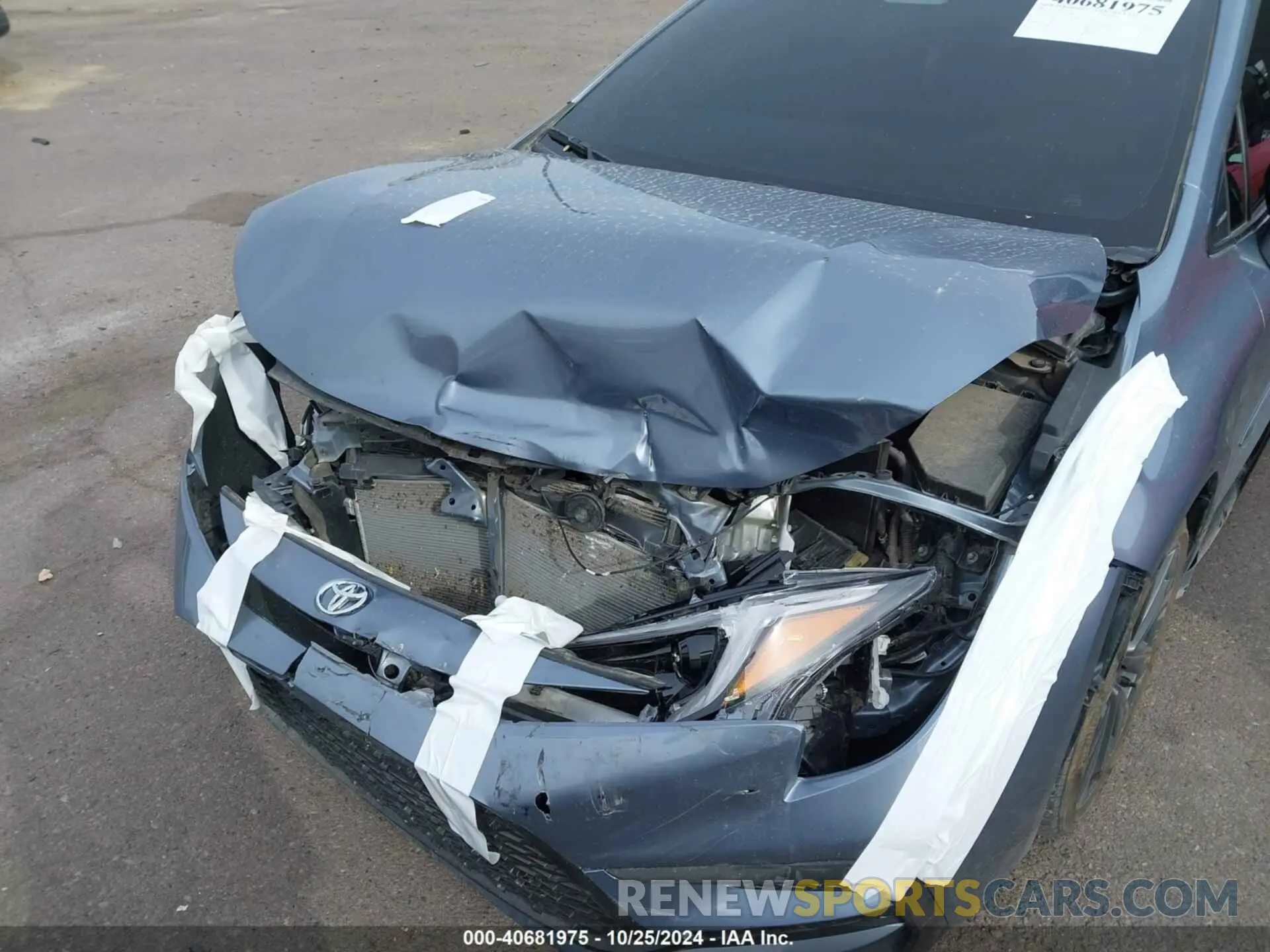 6 fotografías del automóvil dañado 5YFT4MCEXRP168473 TOYOTA COROLLA 2024