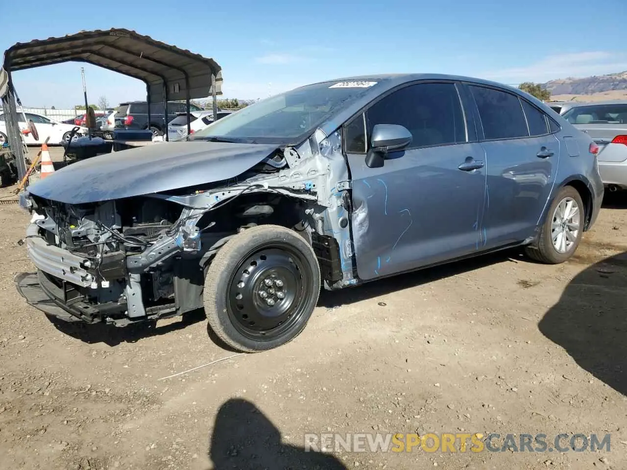 1 fotografías del automóvil dañado JTDB4MEE0R3018471 TOYOTA COROLLA 2024