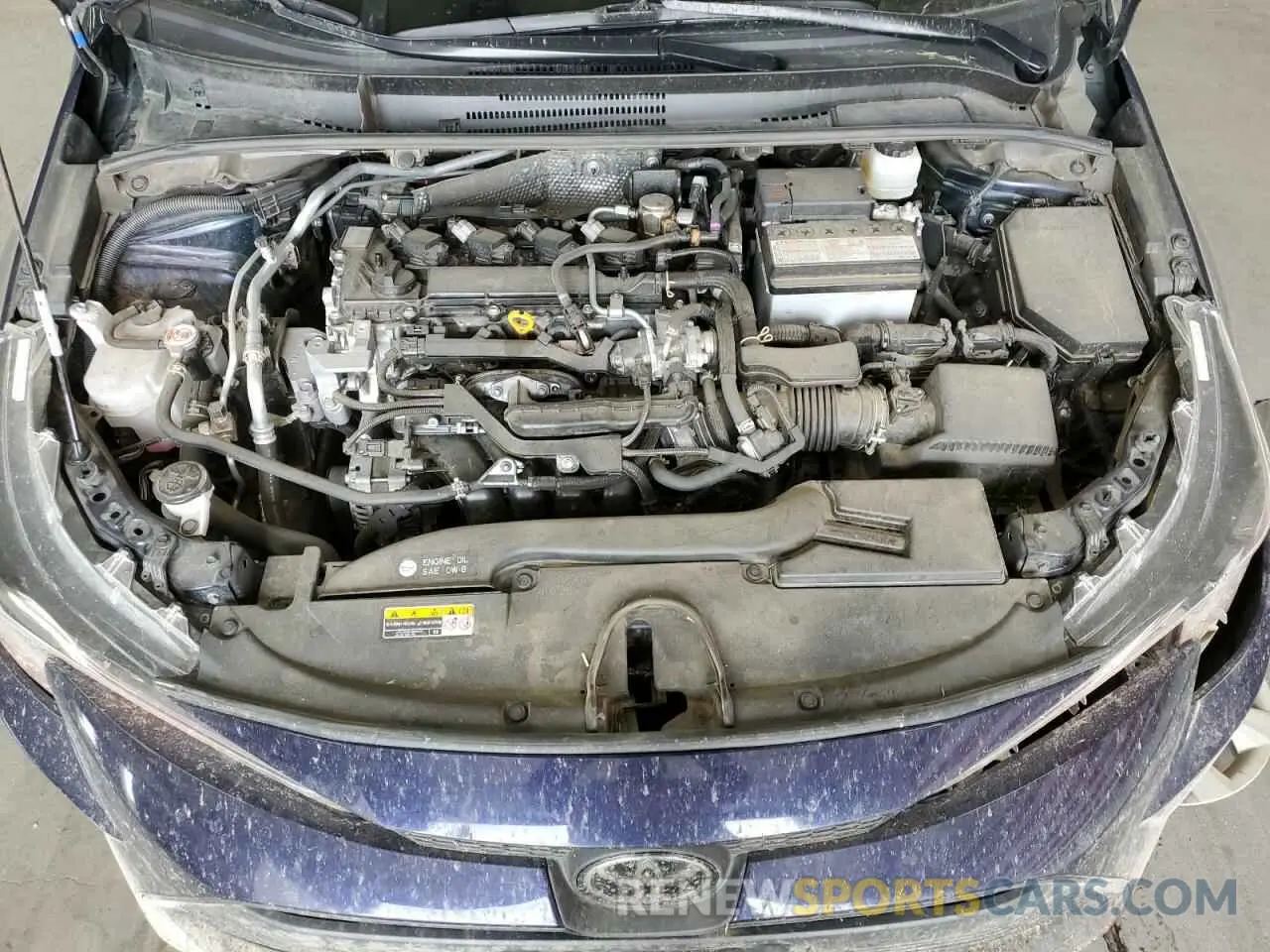 11 fotografías del automóvil dañado JTDB4MEE0RJ016196 TOYOTA COROLLA 2024