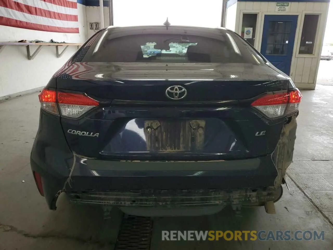 6 fotografías del automóvil dañado JTDB4MEE0RJ016196 TOYOTA COROLLA 2024