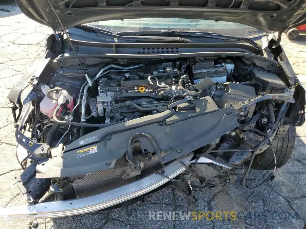 9 fotografías del automóvil dañado JTDB4MEE1R3017376 TOYOTA COROLLA 2024