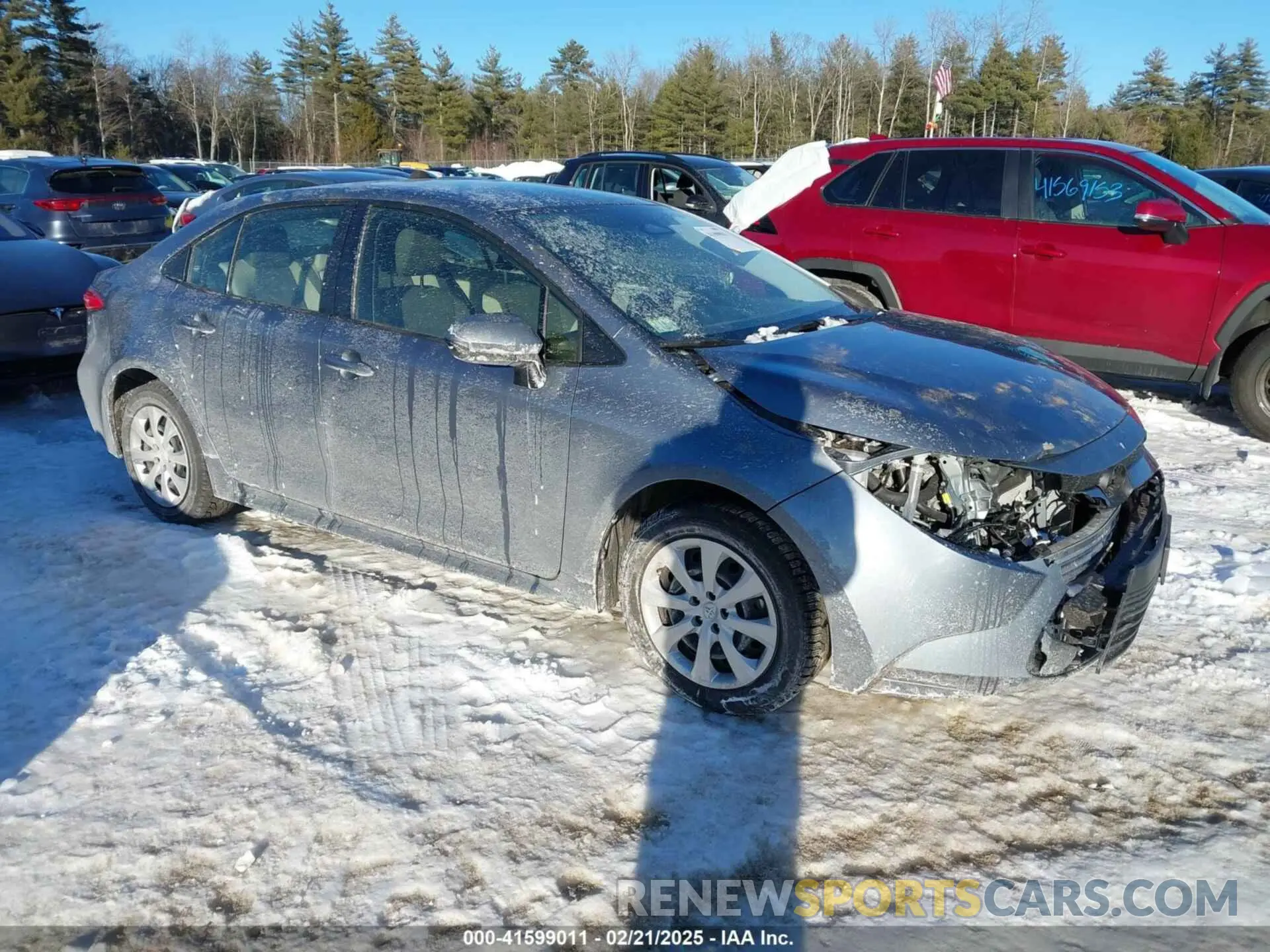 1 fotografías del automóvil dañado JTDB4MEE1R3018852 TOYOTA COROLLA 2024