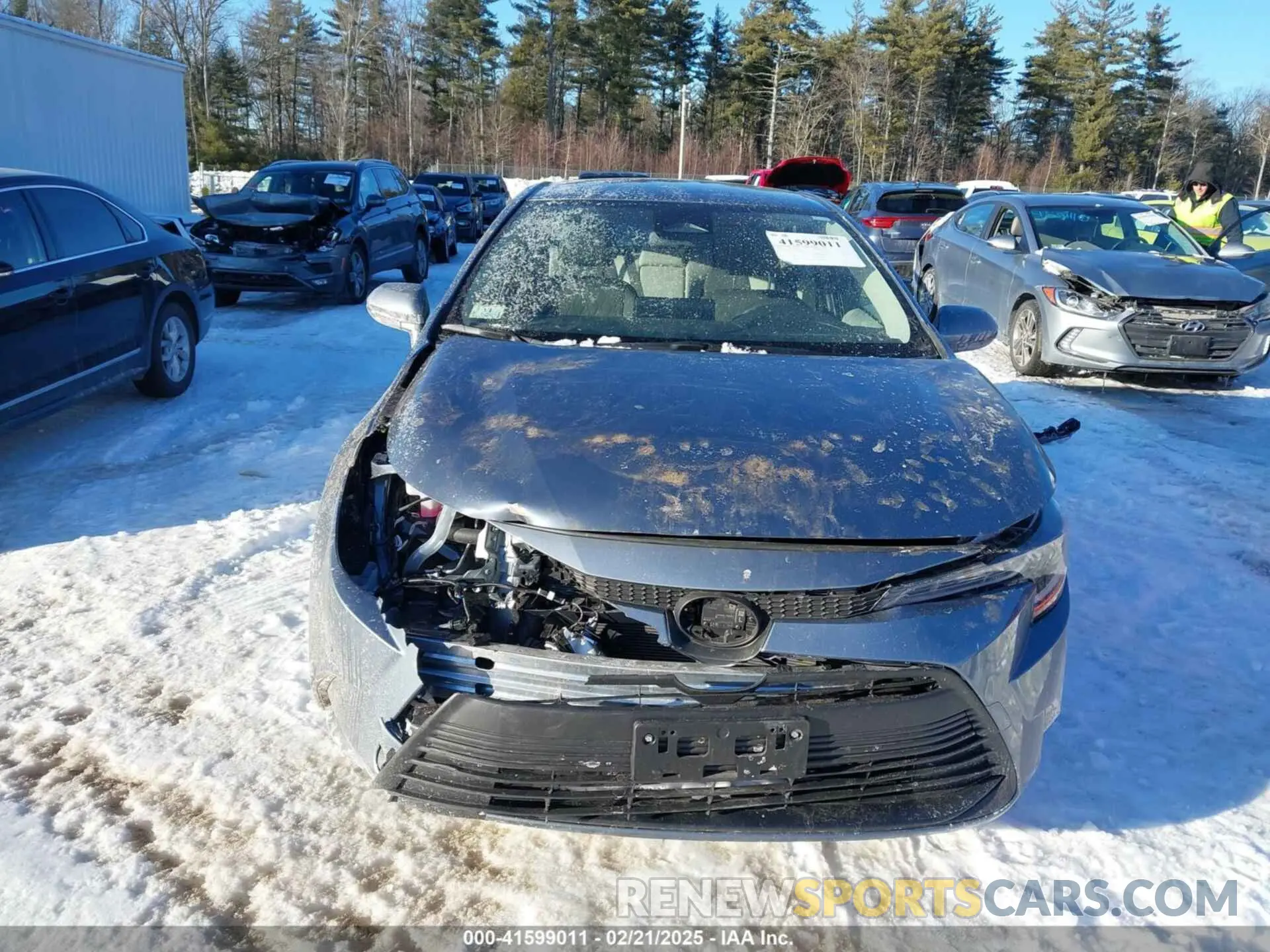 12 fotografías del automóvil dañado JTDB4MEE1R3018852 TOYOTA COROLLA 2024