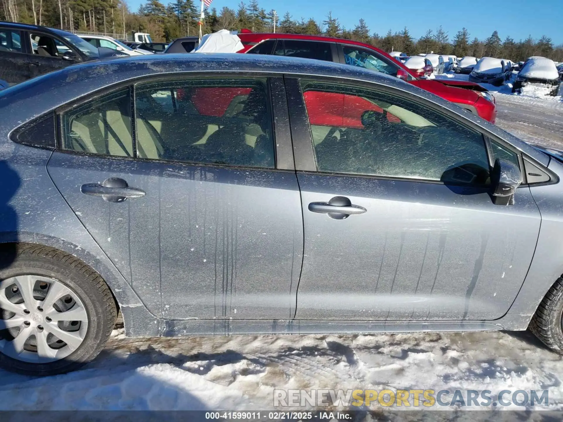 13 fotografías del automóvil dañado JTDB4MEE1R3018852 TOYOTA COROLLA 2024