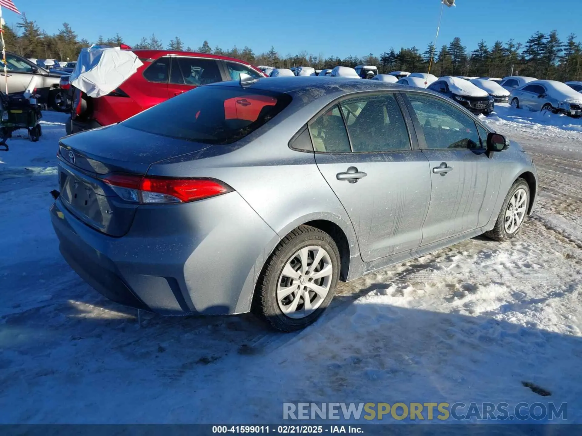 4 fotografías del automóvil dañado JTDB4MEE1R3018852 TOYOTA COROLLA 2024