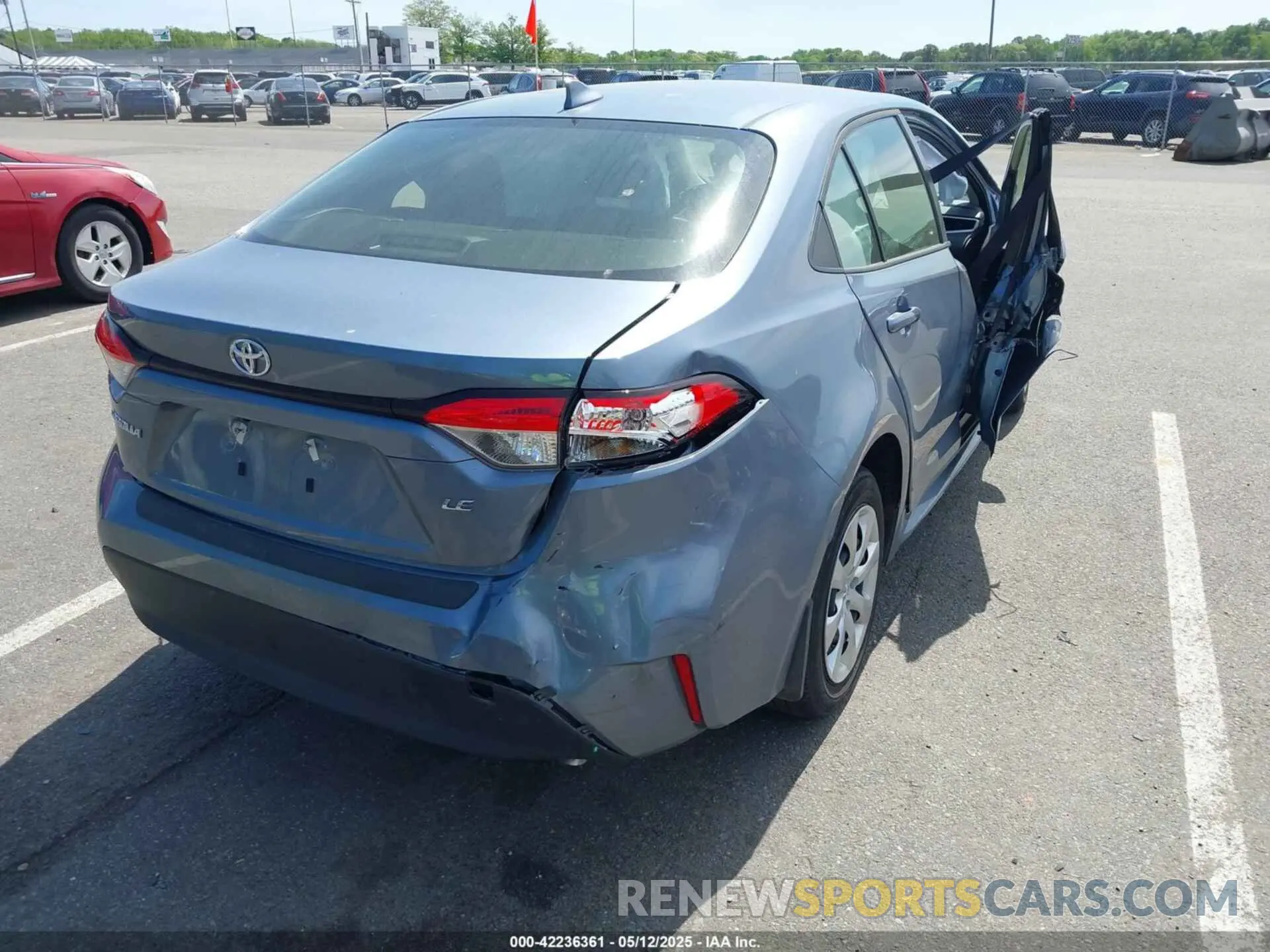 4 fotografías del automóvil dañado JTDB4MEE2R3019220 TOYOTA COROLLA 2024