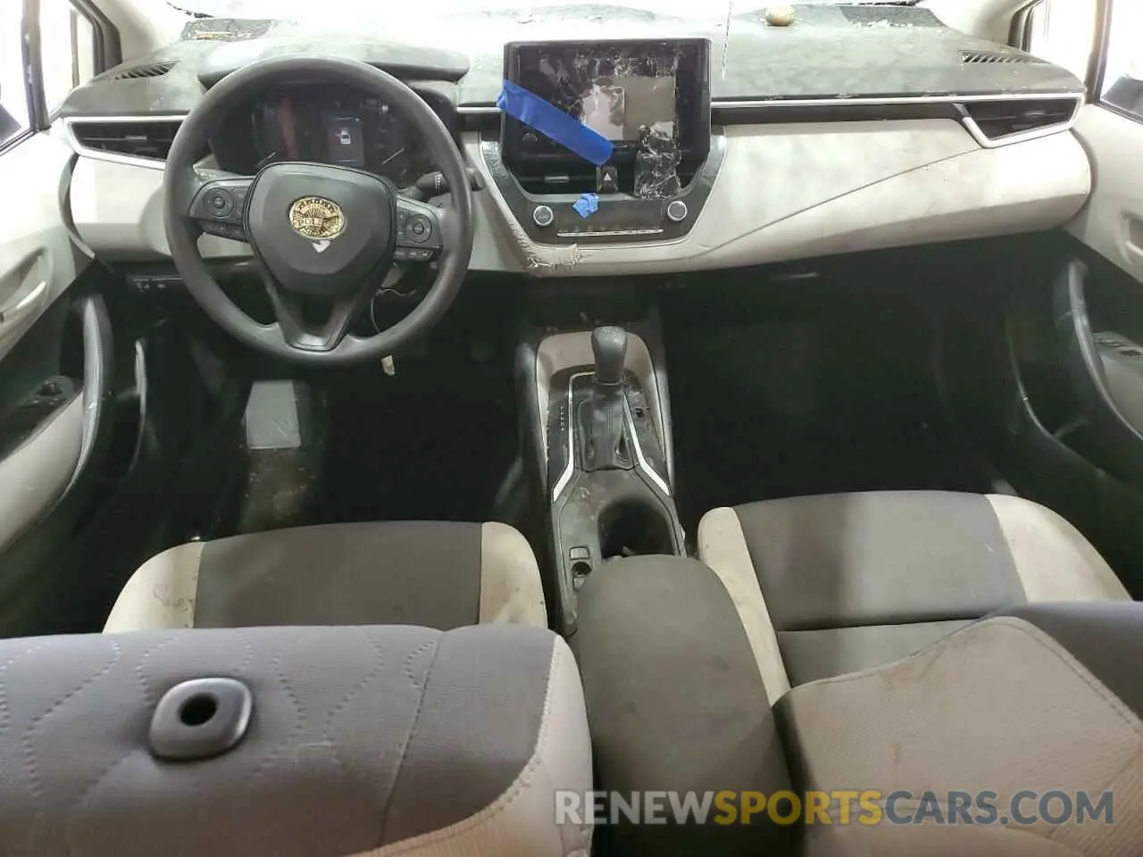 8 fotografías del automóvil dañado JTDB4MEE2R3021341 TOYOTA COROLLA 2024