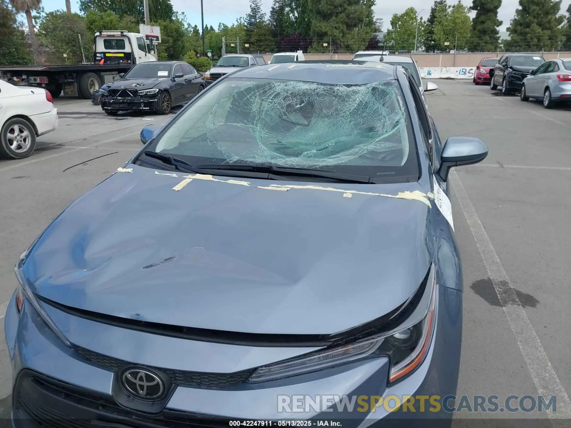 6 fotografías del automóvil dañado JTDB4MEE2RJ015924 TOYOTA COROLLA 2024