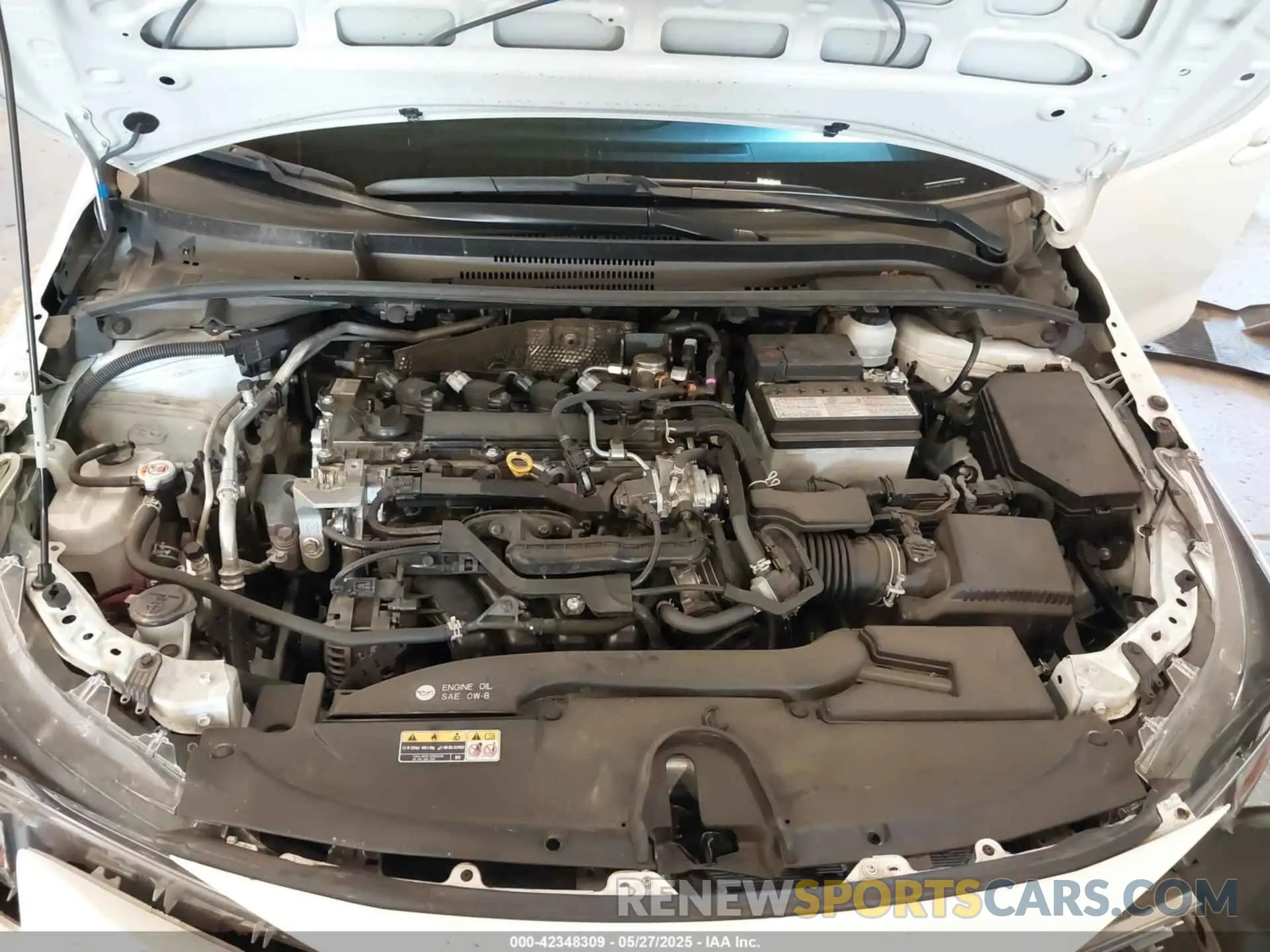 10 fotografías del automóvil dañado JTDB4MEE2RJ016958 TOYOTA COROLLA 2024