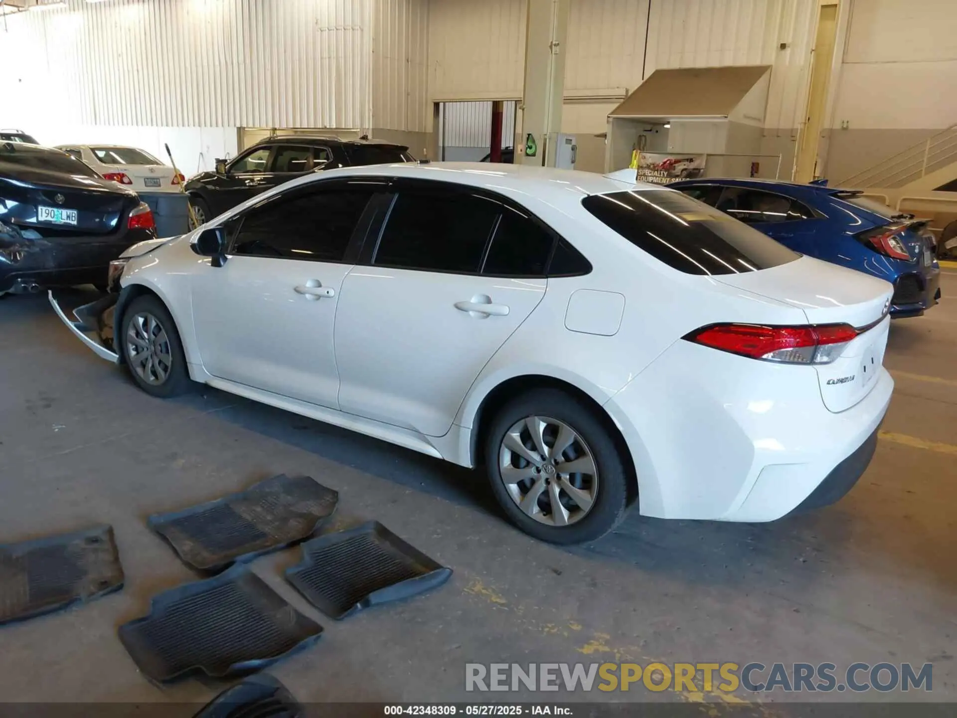 3 fotografías del automóvil dañado JTDB4MEE2RJ016958 TOYOTA COROLLA 2024