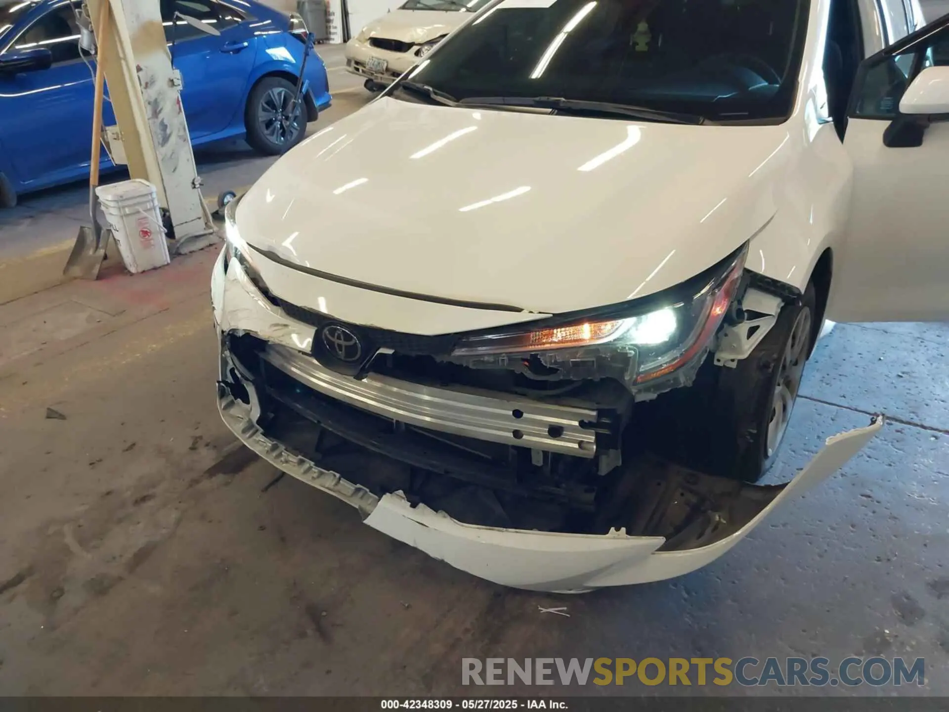 6 fotografías del automóvil dañado JTDB4MEE2RJ016958 TOYOTA COROLLA 2024
