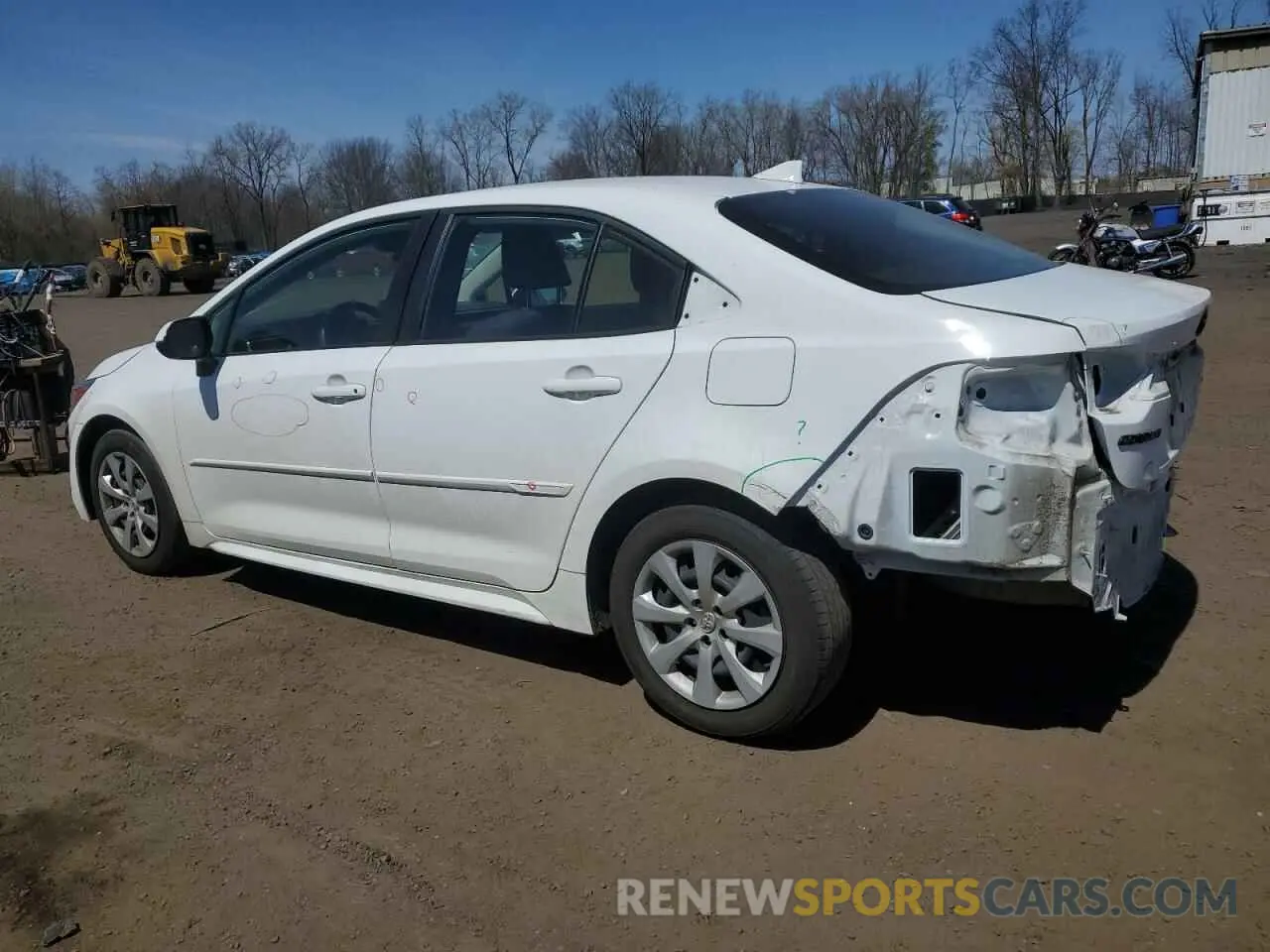 2 fotografías del automóvil dañado JTDB4MEE3R3017248 TOYOTA COROLLA 2024