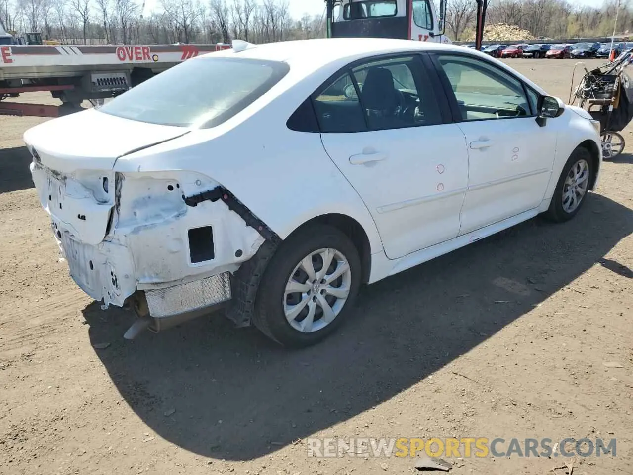 3 fotografías del automóvil dañado JTDB4MEE3R3017248 TOYOTA COROLLA 2024