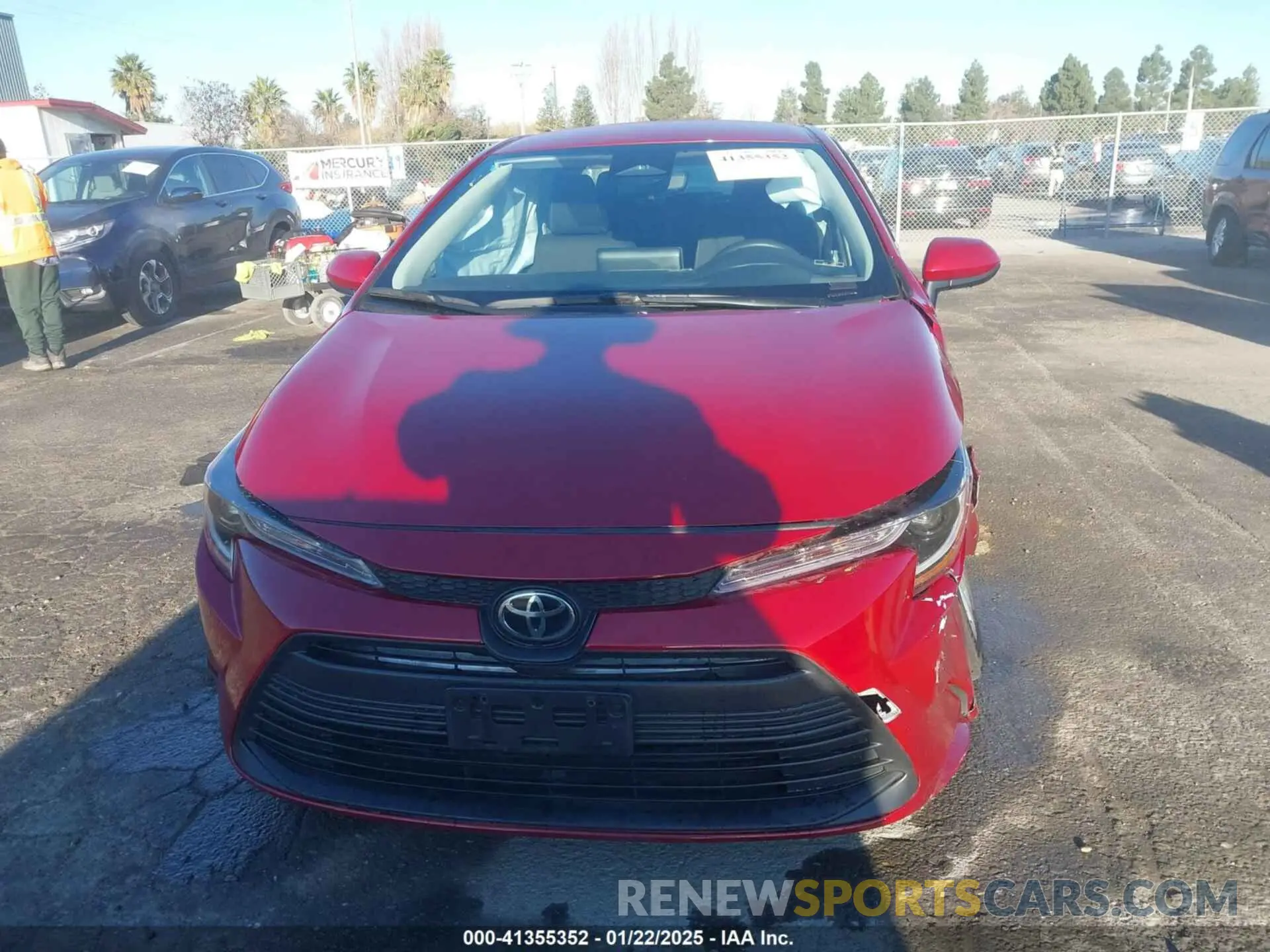 12 fotografías del automóvil dañado JTDB4MEE4RJ016623 TOYOTA COROLLA 2024