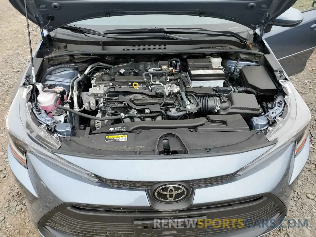 11 fotografías del automóvil dañado JTDB4MEE5R3019857 TOYOTA COROLLA 2024